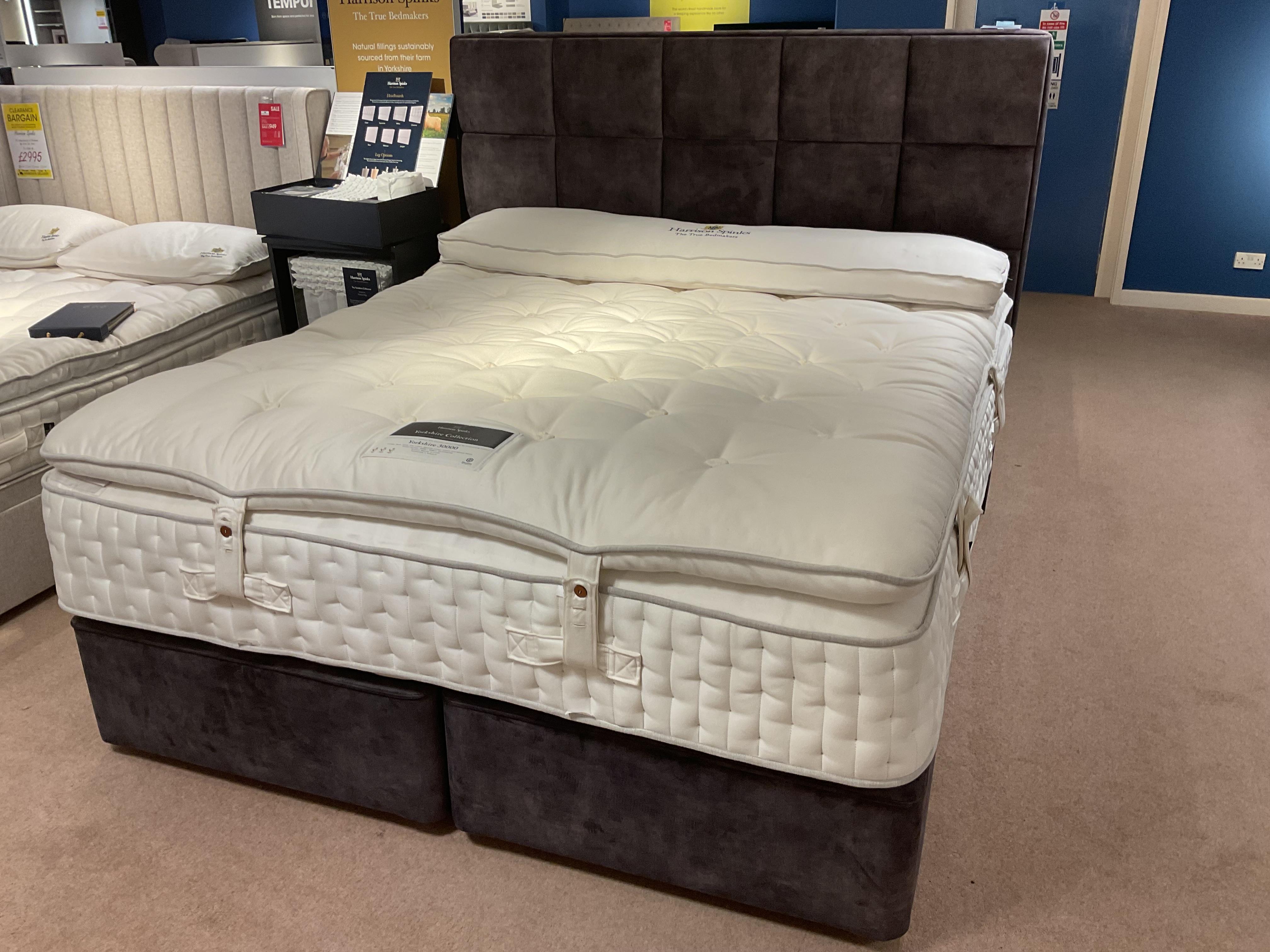 Yorkshire 30000 6’ 4 drawer divan sett in  on Furniture Village