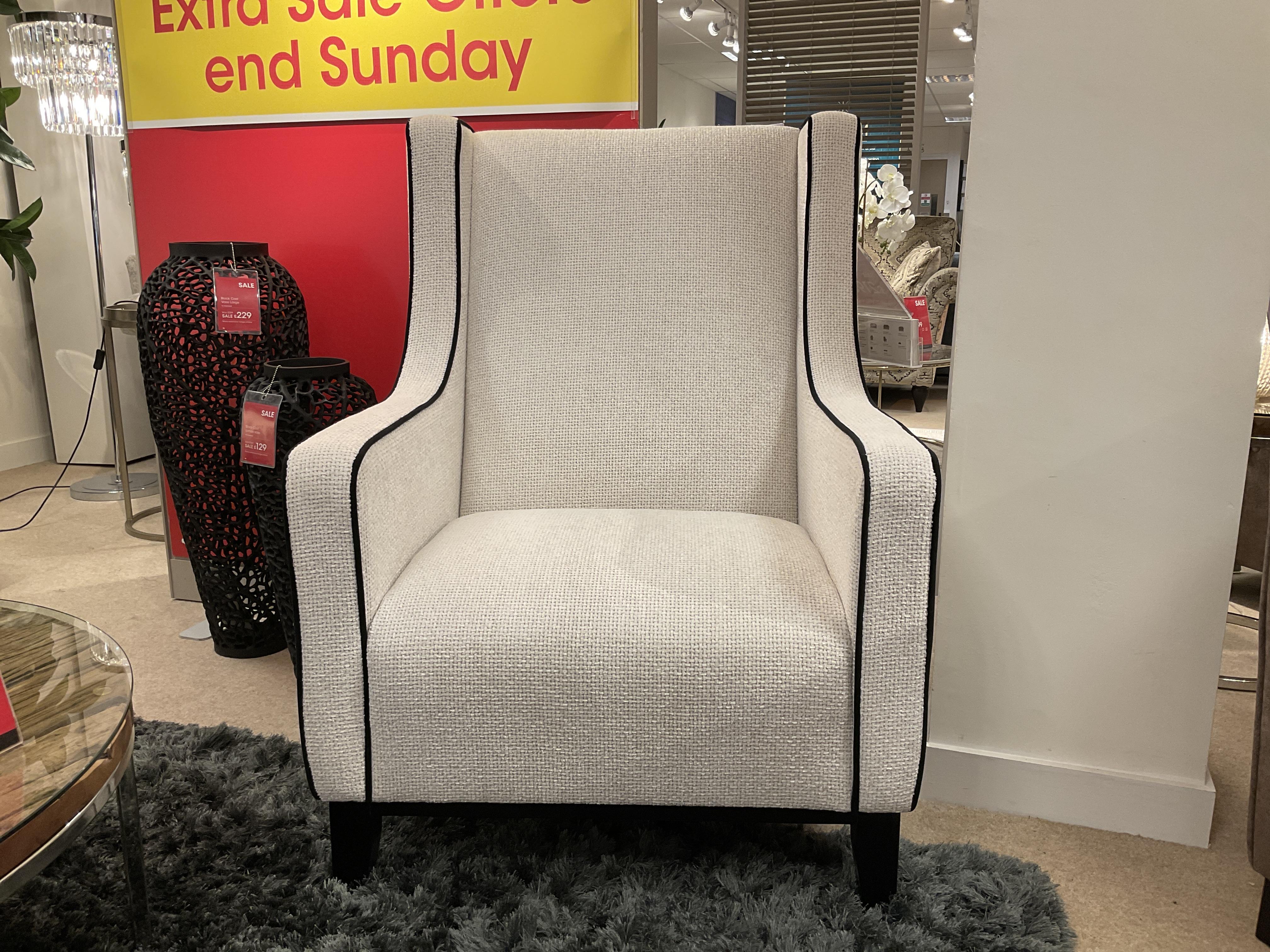 Celine Accent Chair in  on Furniture Village