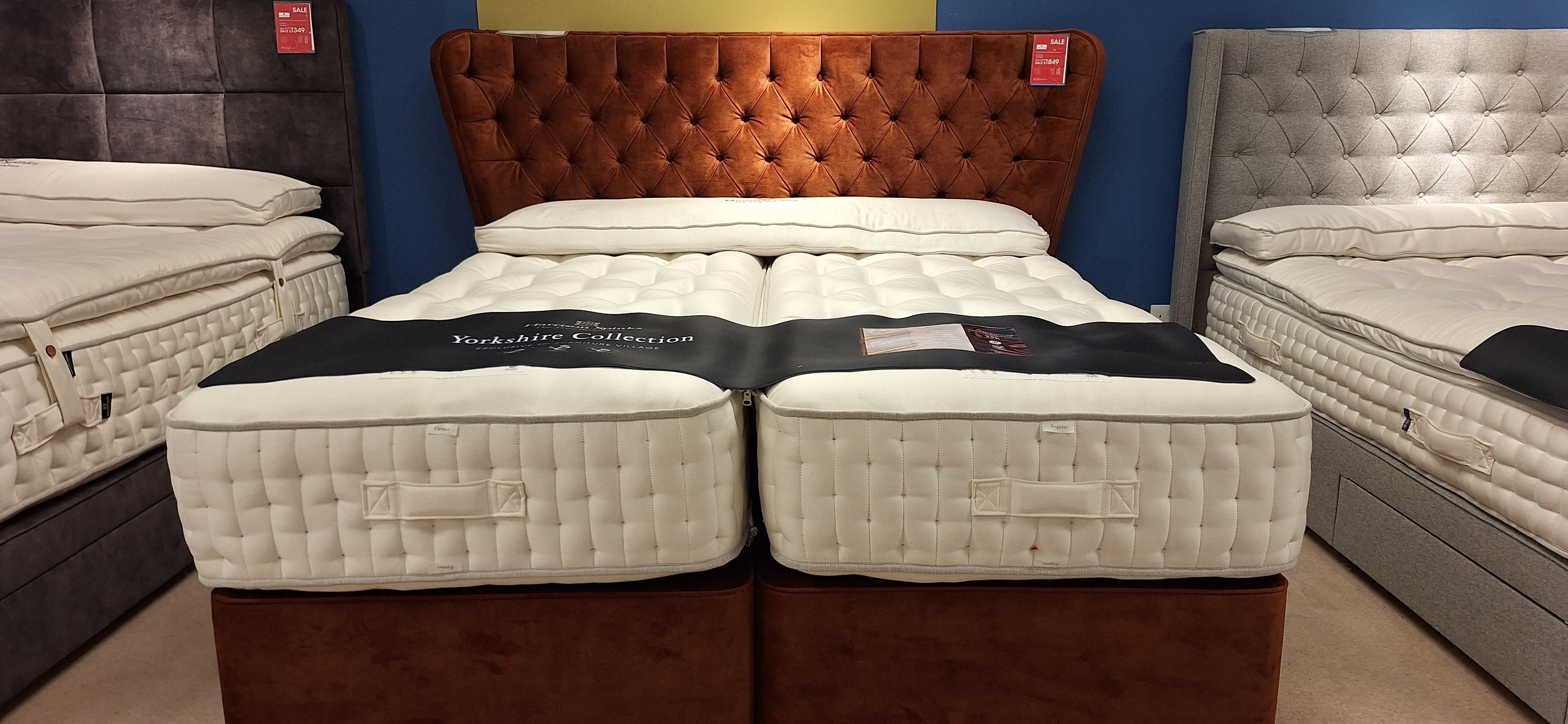 Harrison spinks 25k zip & link divan set & headboard in  on Furniture Village