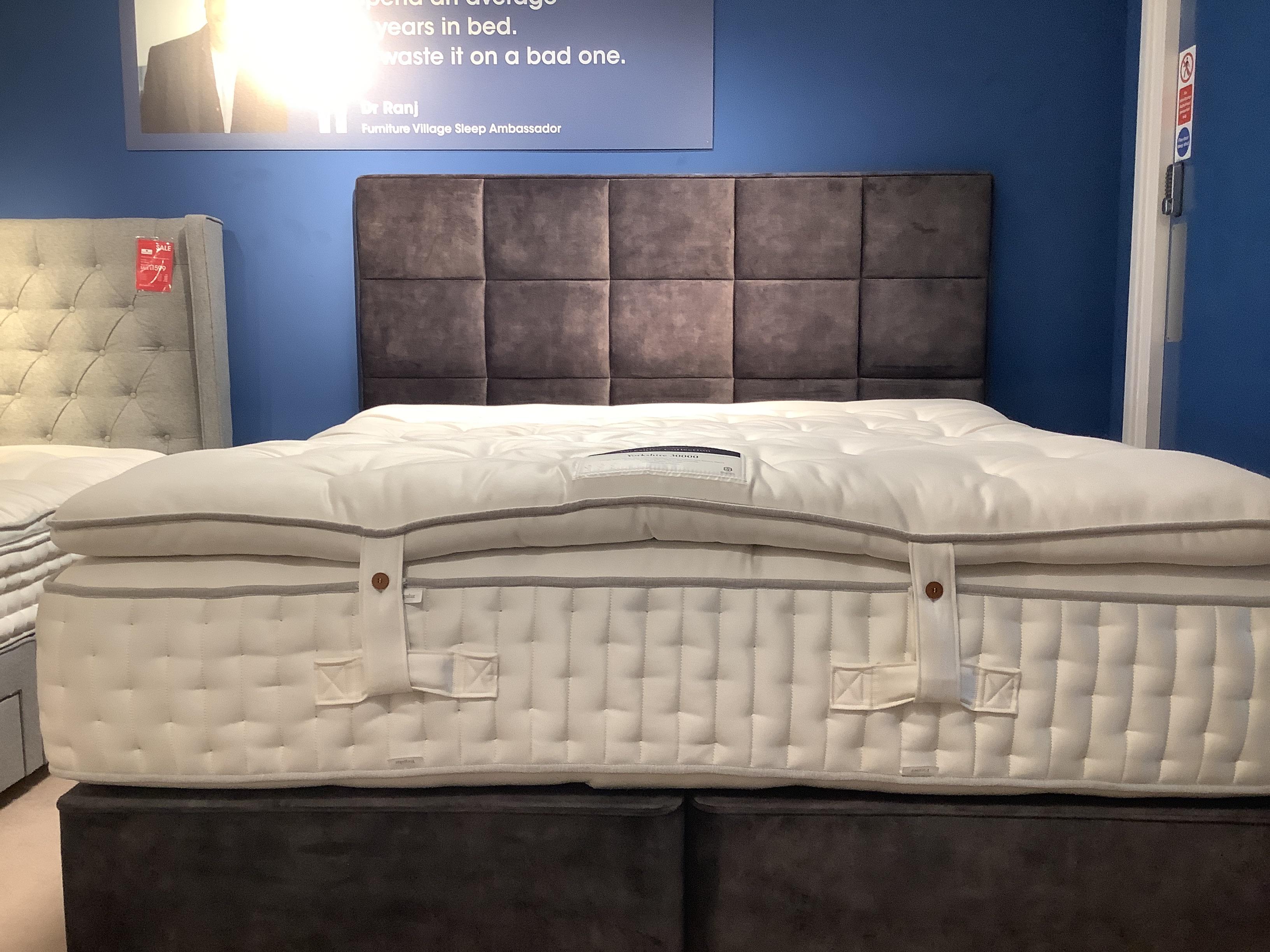 Yorkshire 30k divan set with headboard in  on Furniture Village