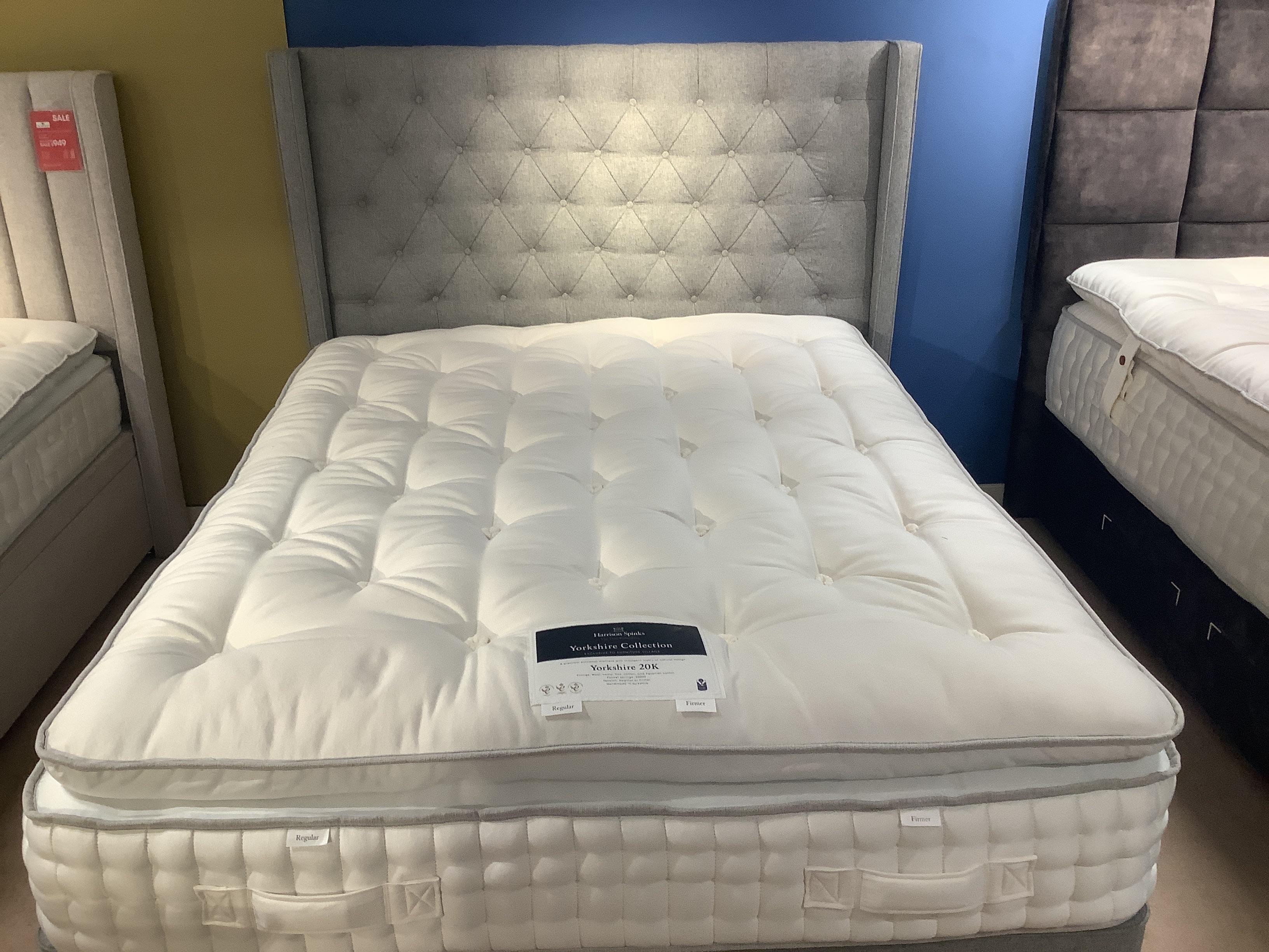 Yorkshire 20k divan set with headboard in  on Furniture Village