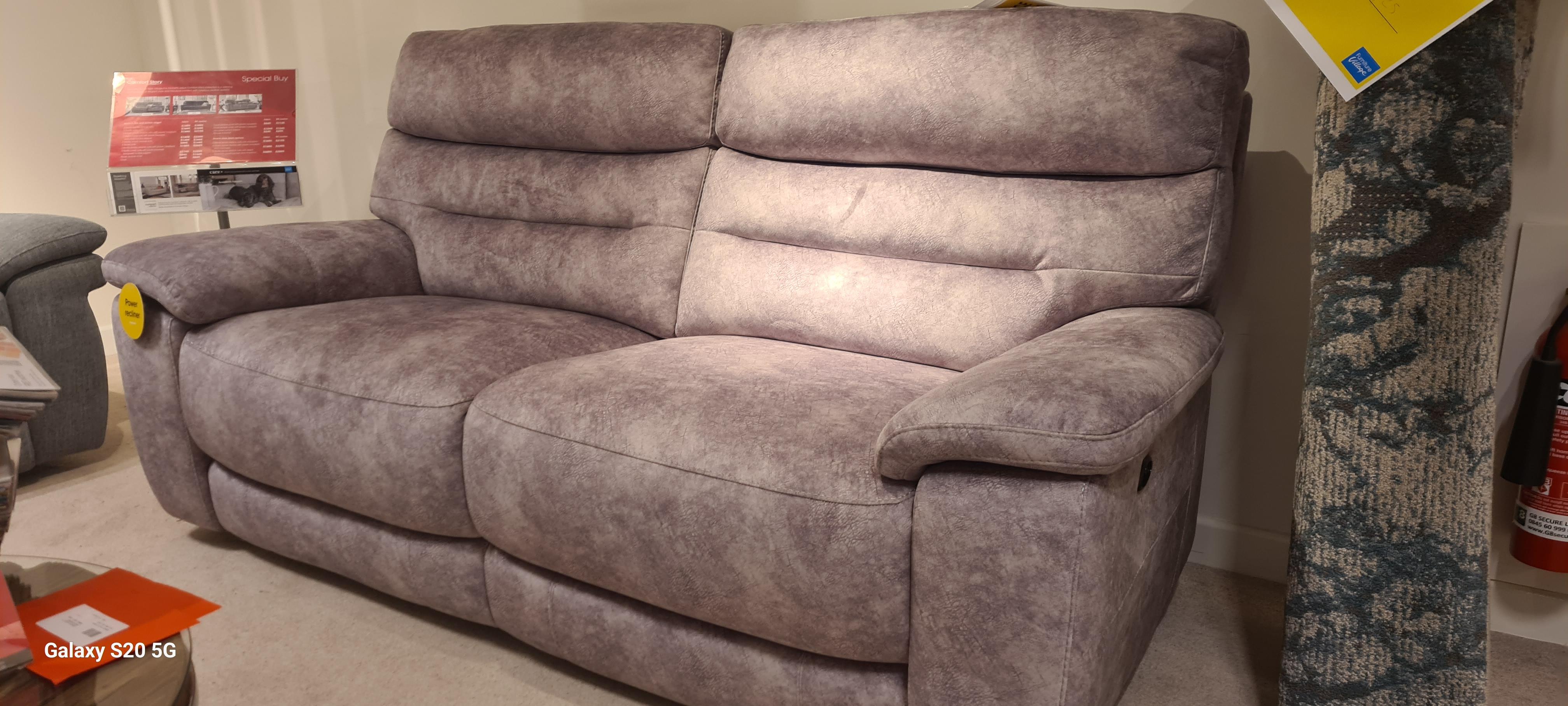 Serene 3 seater power recliner in  on Furniture Village