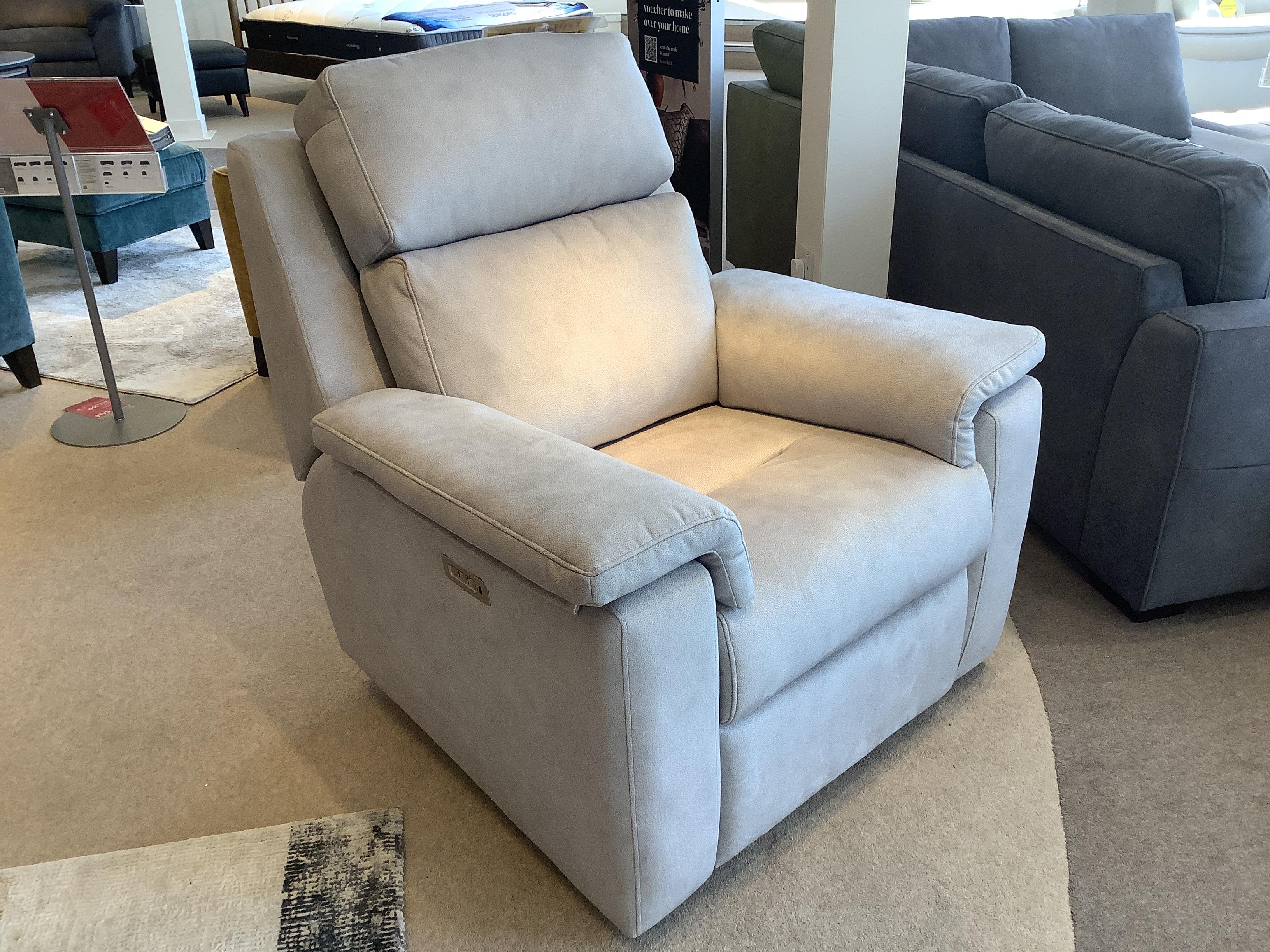 Thornbury Power Chair With Lumbar in  on Furniture Village