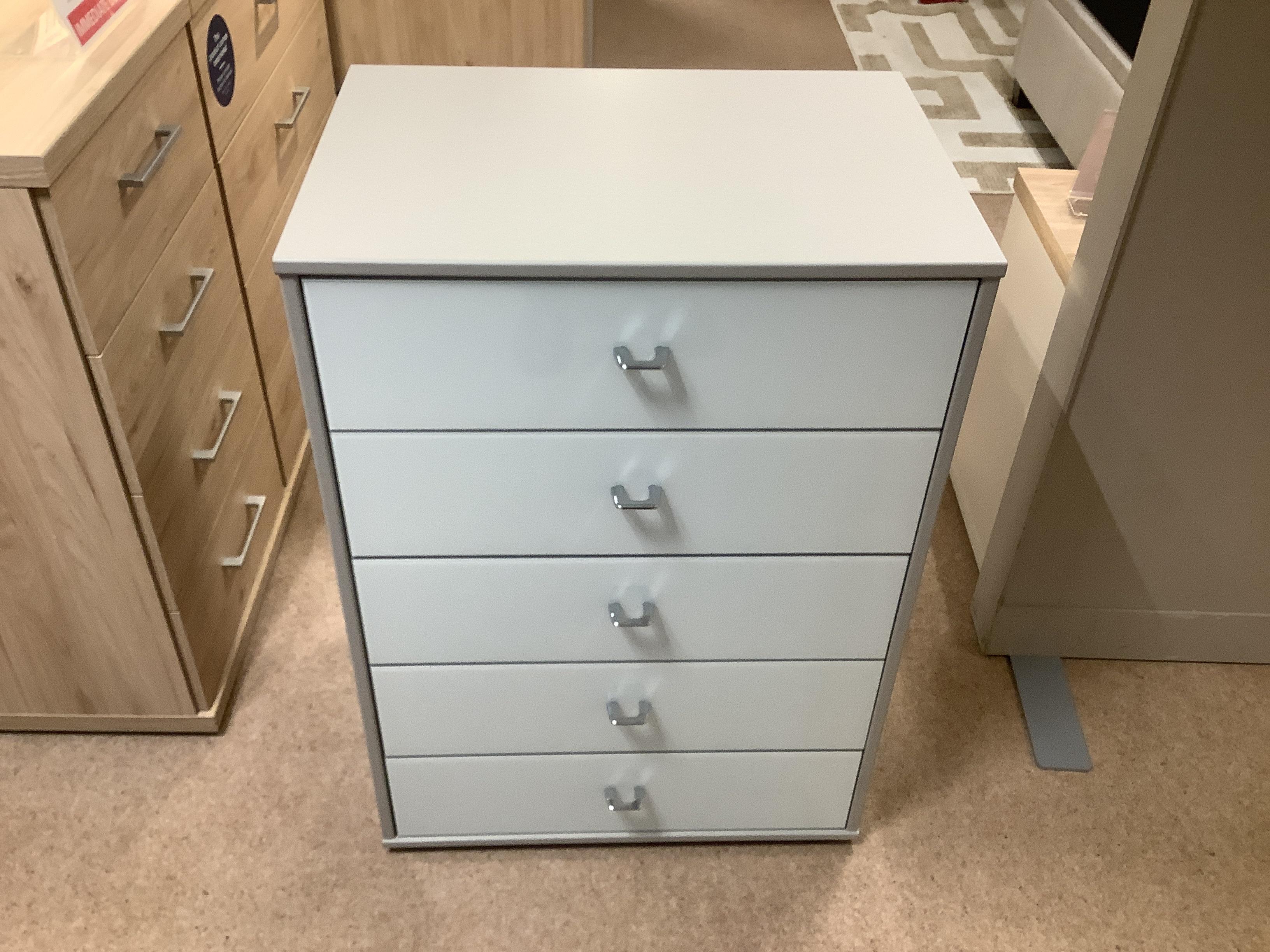 Pacifica 5 drawer chest 60cm in  on Furniture Village