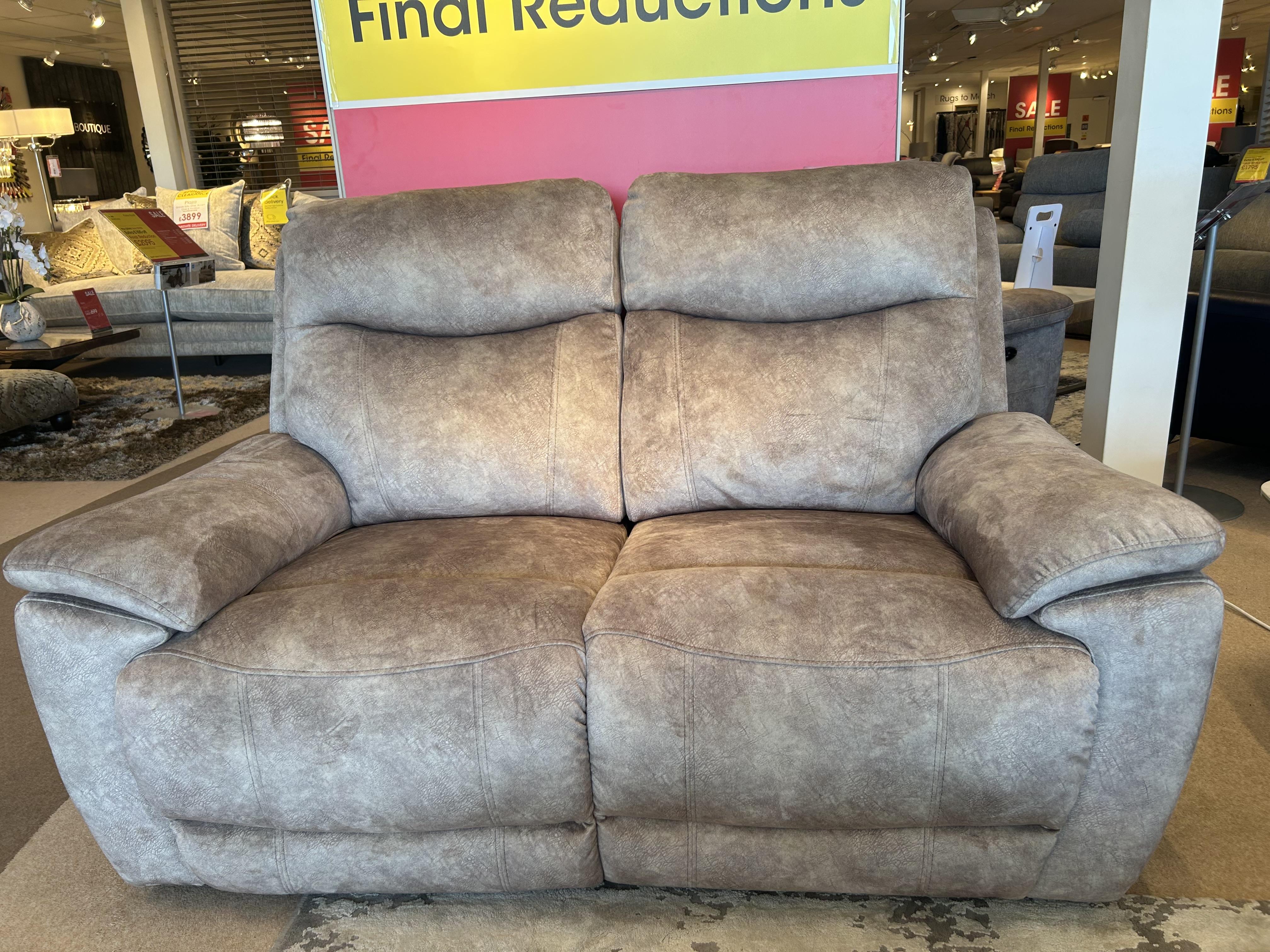 Sloane 2 Seater Power Recliner in  on Furniture Village
