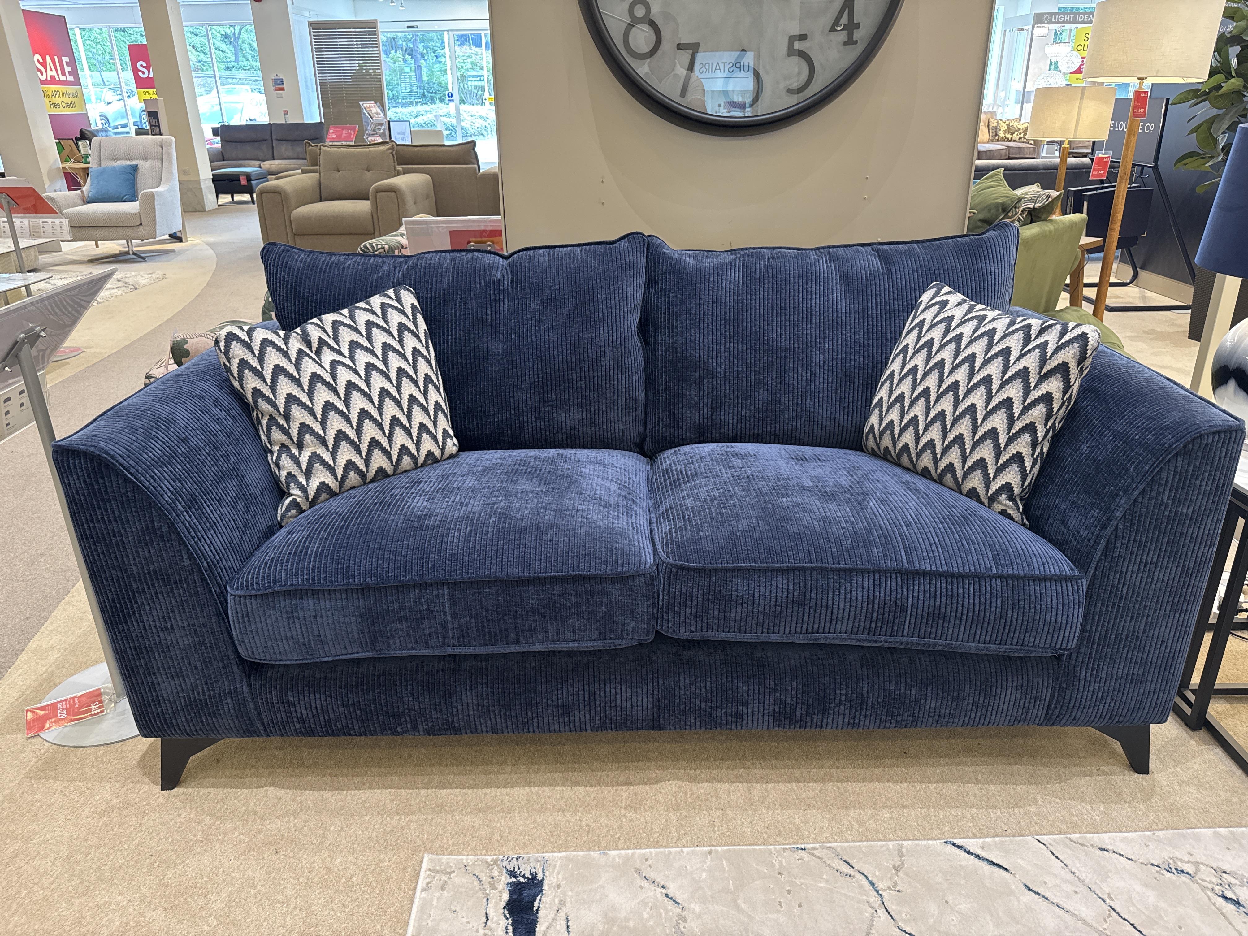 Horizon 2 seater, accent chair & storage tray stool in  on Furniture Village
