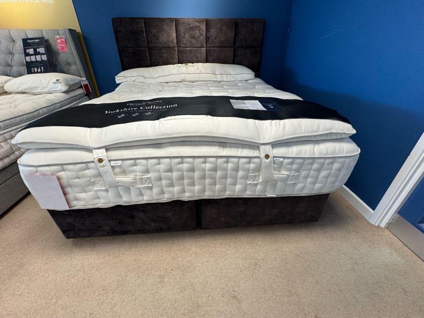 yorkshire 30,000 & Chestnut headboard Superking in  on Furniture Village