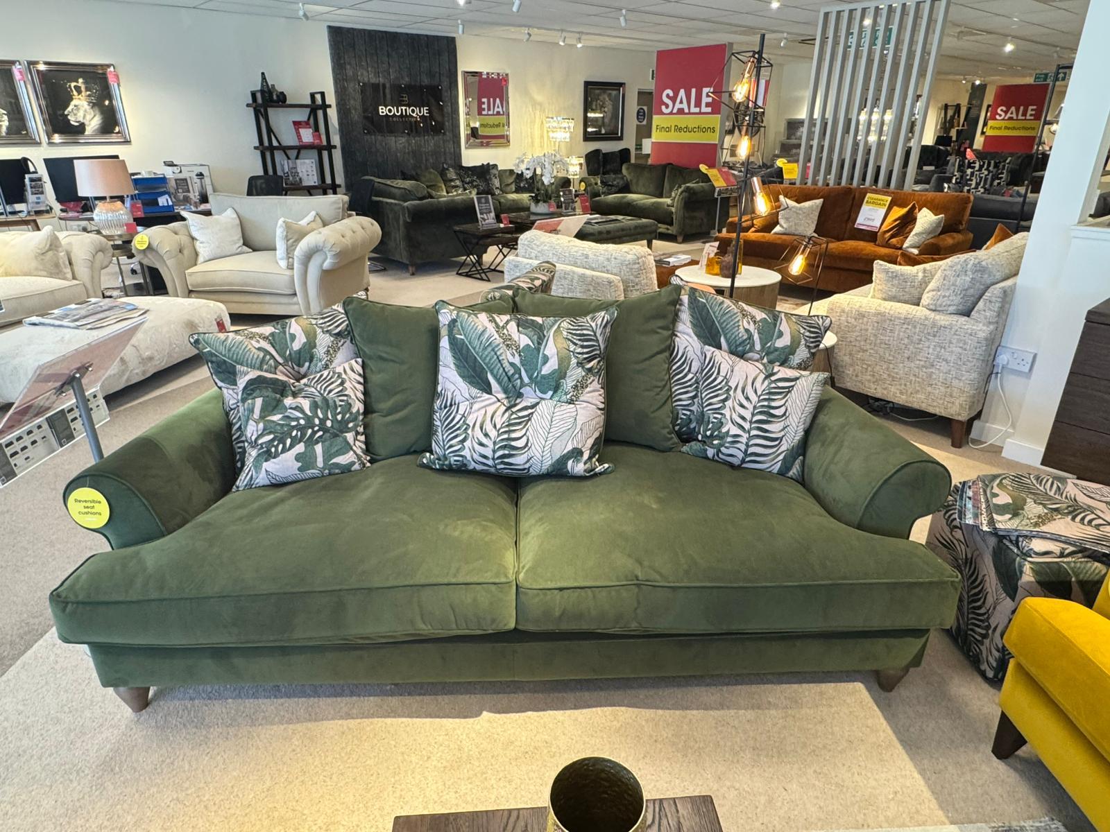 Bronwyn 4 Seater Sofa in  on Furniture Village