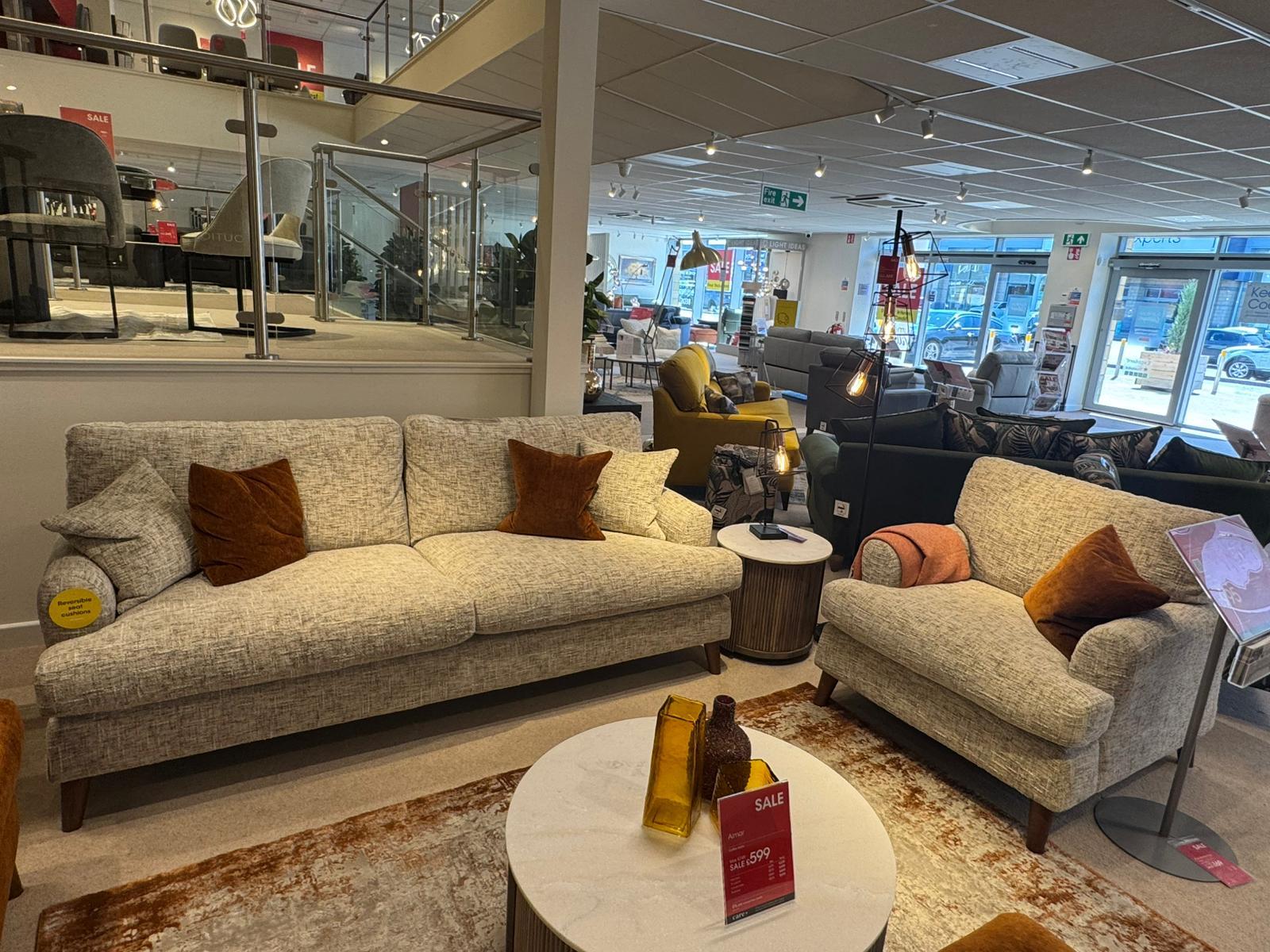 Jackson 4 Seater and Chair in  on Furniture Village