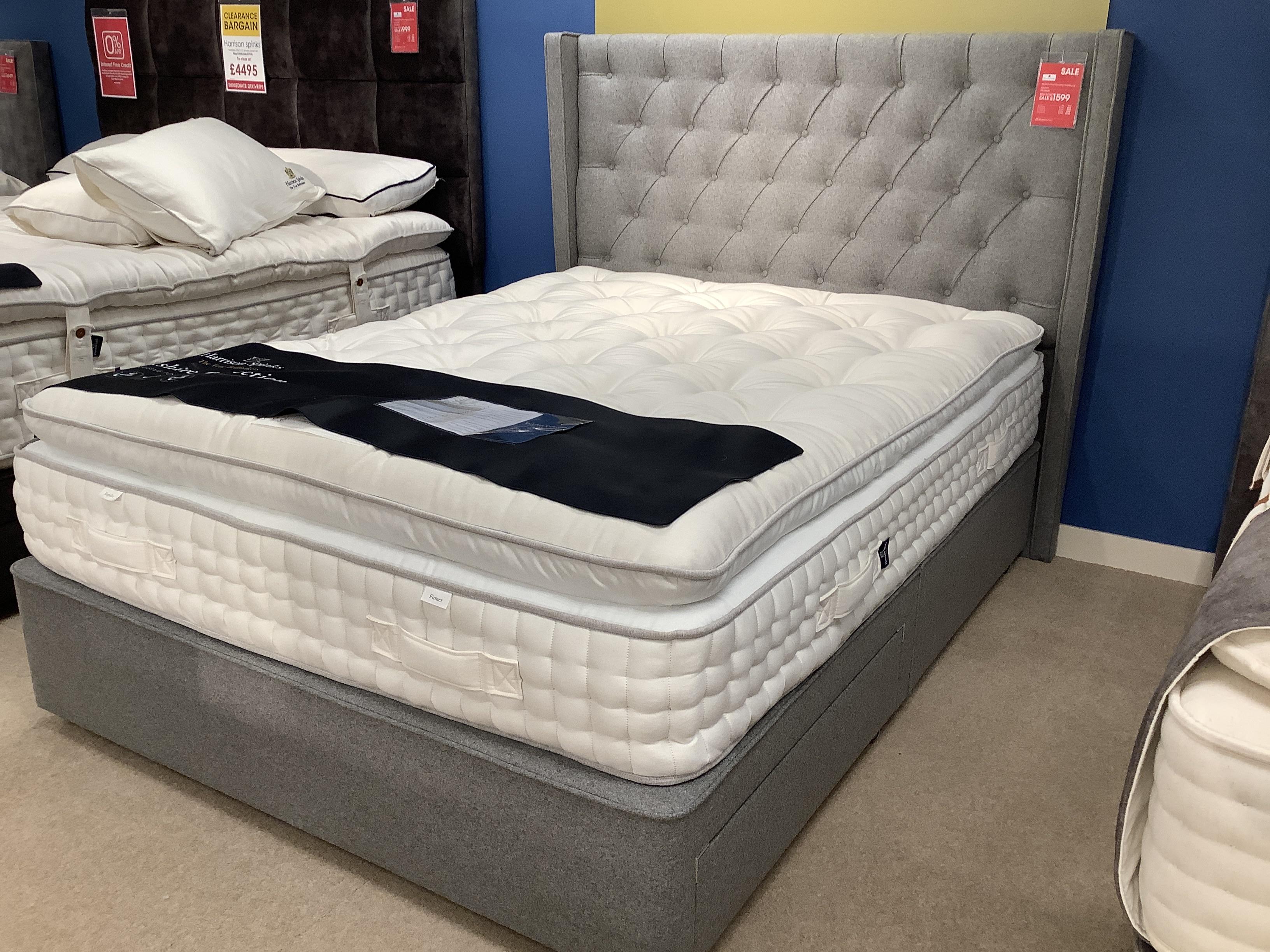 Harrison Spinks Yorkshire 20K Pillowtop + Headboard in  on Furniture Village