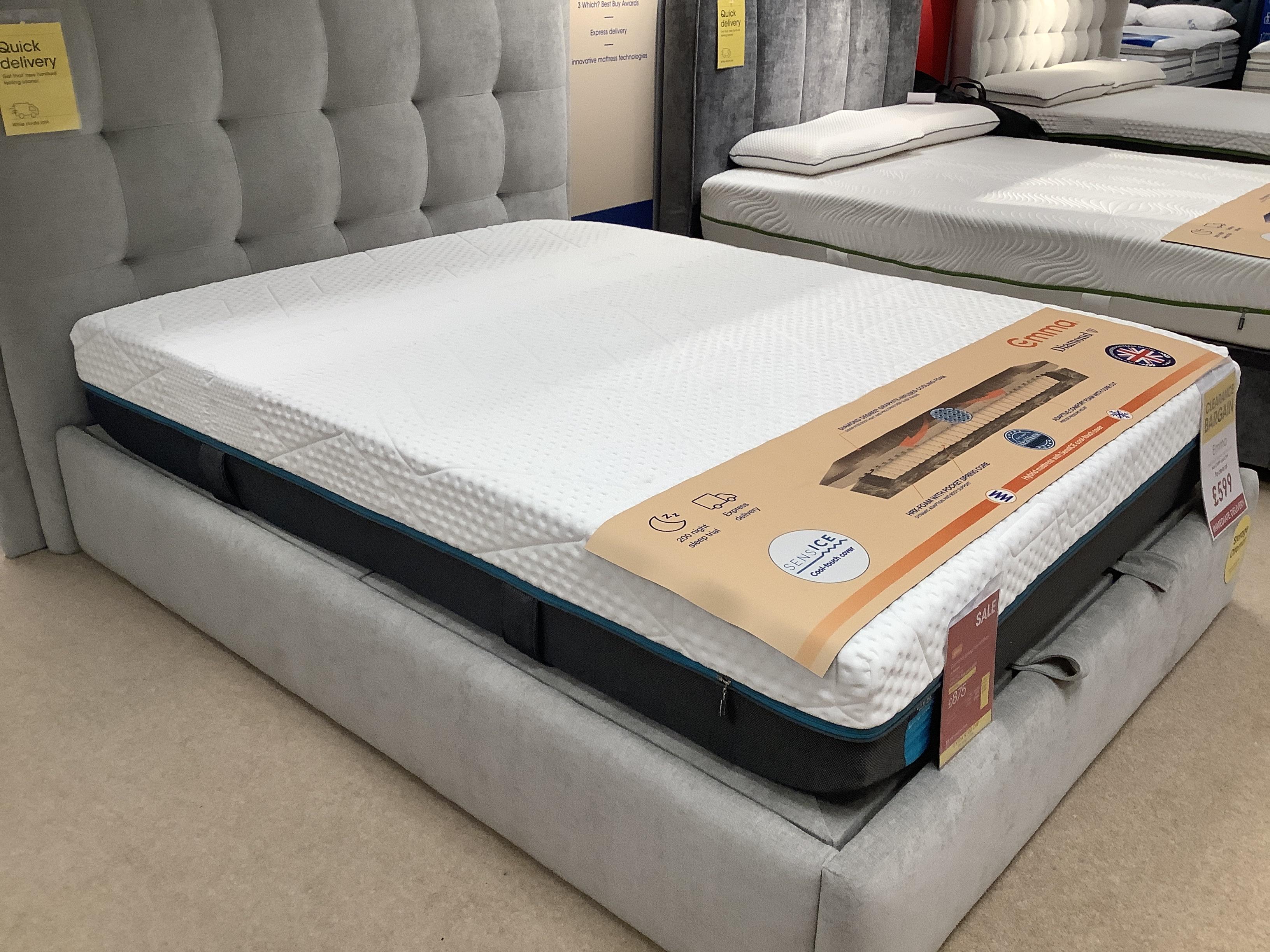 Emma Spring Free Mattress in  on Furniture Village
