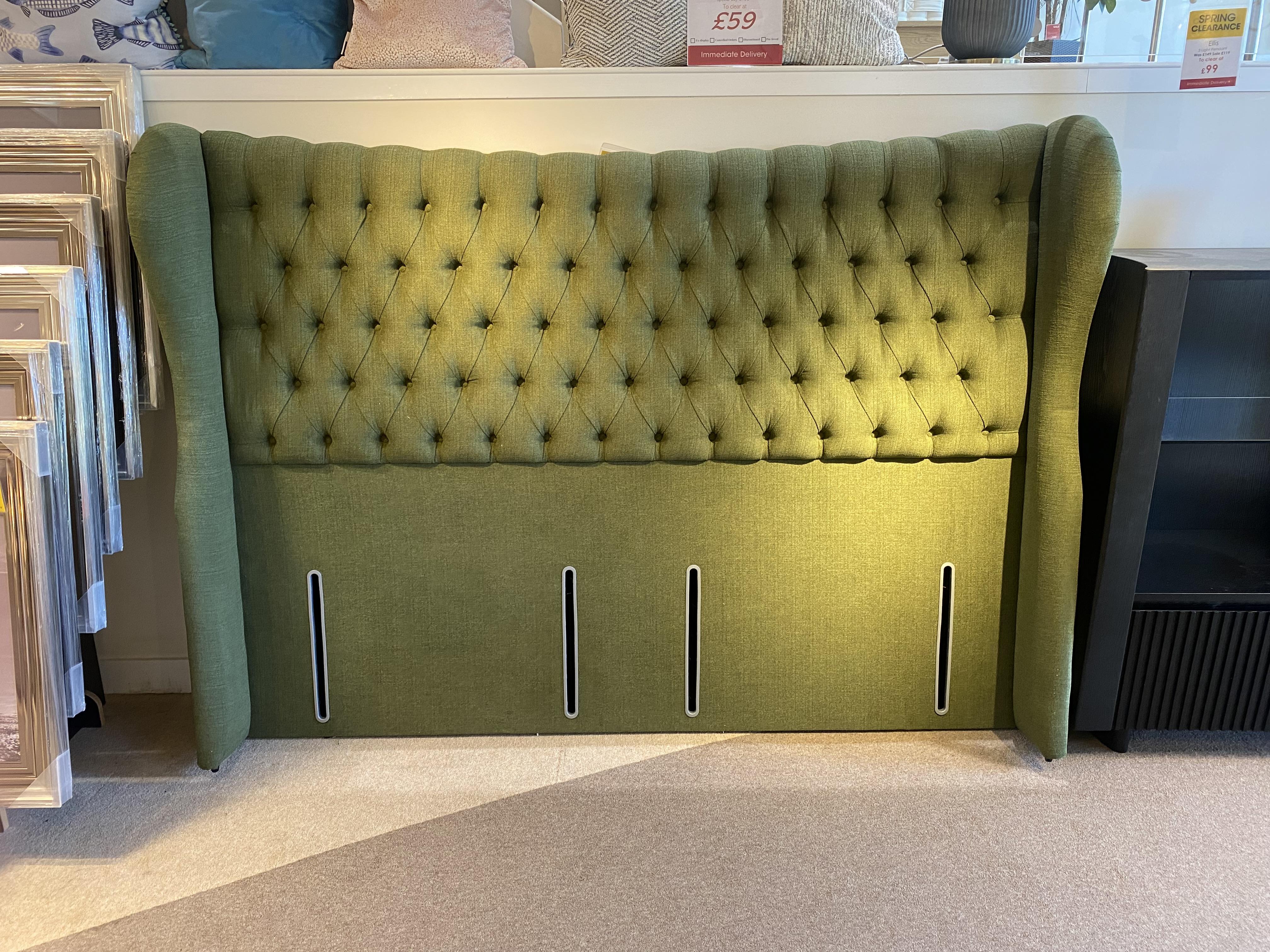 Hurley 6ft headboard in  on Furniture Village