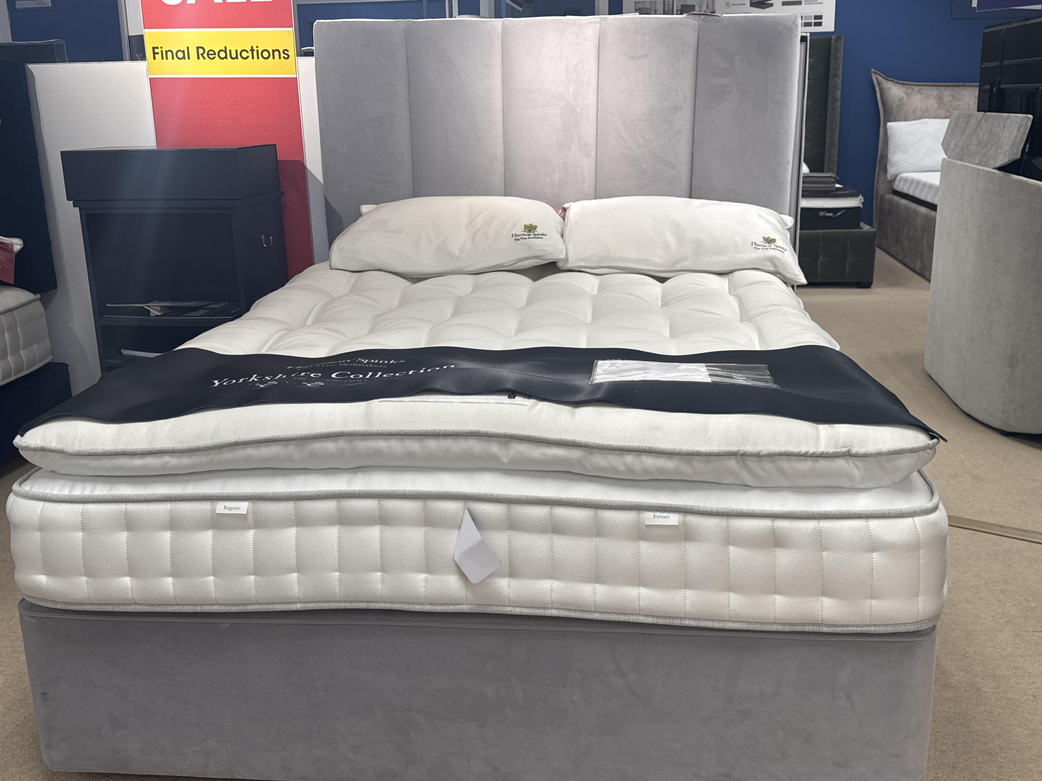 Yorkshire 5000 divan set in  on Furniture Village