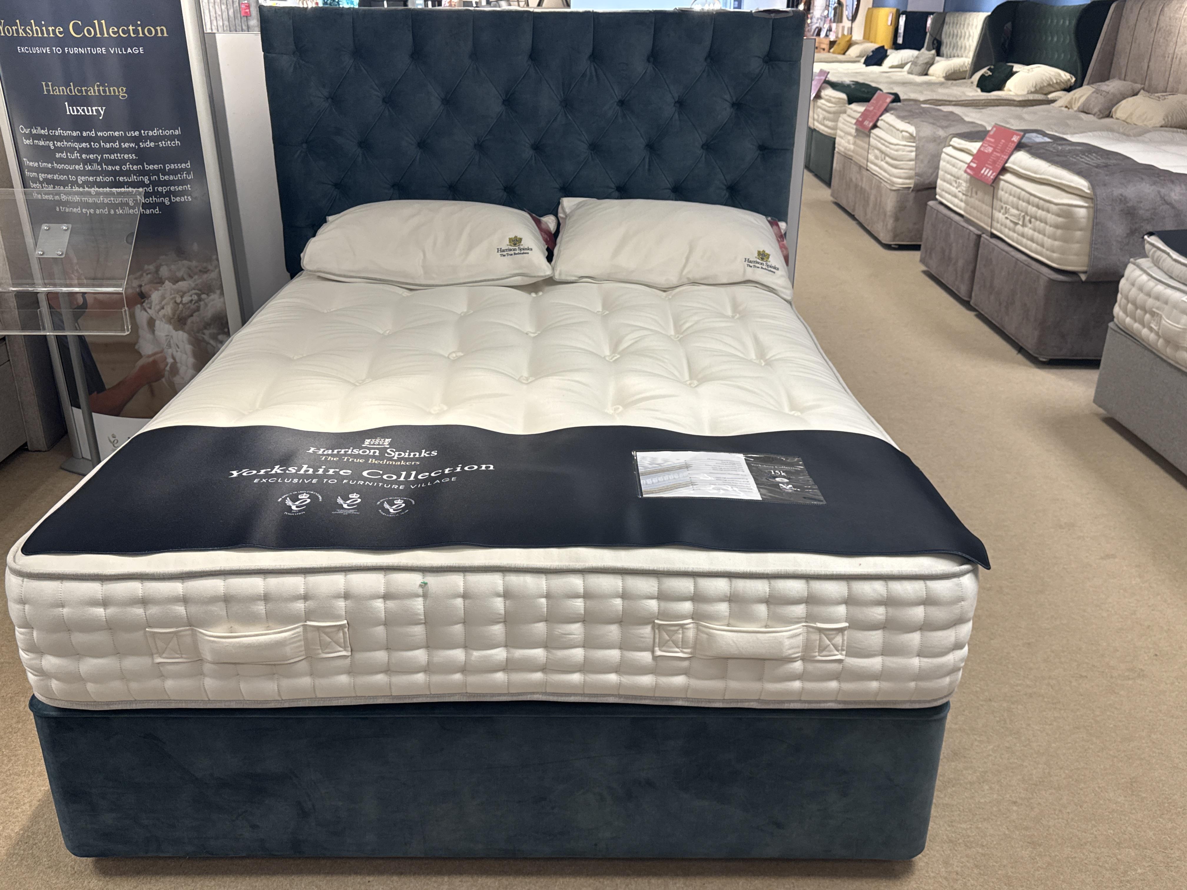 Yorkshire 15k divan set in  on Furniture Village