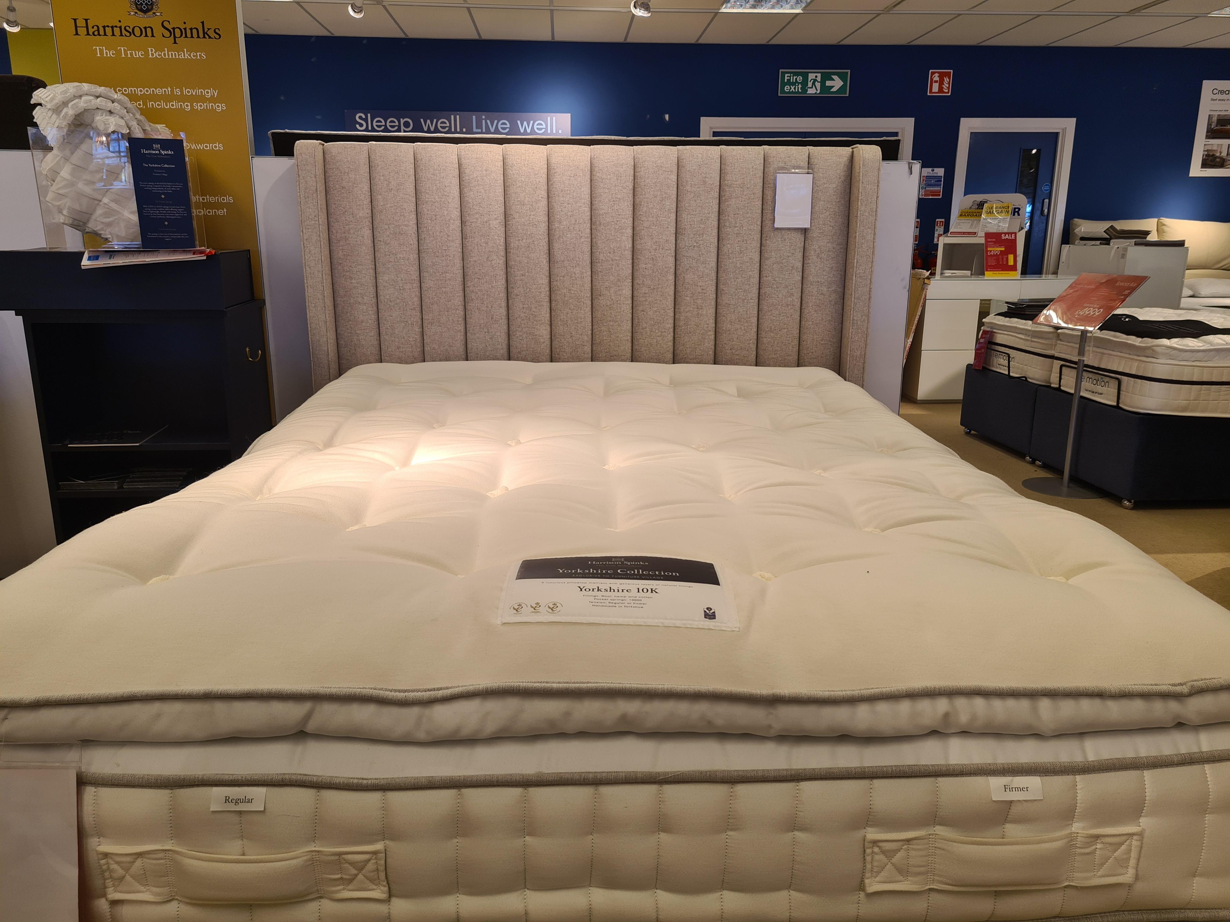 Harrison Spinks 5'0 End Ottoman Divan Set in  on Furniture Village