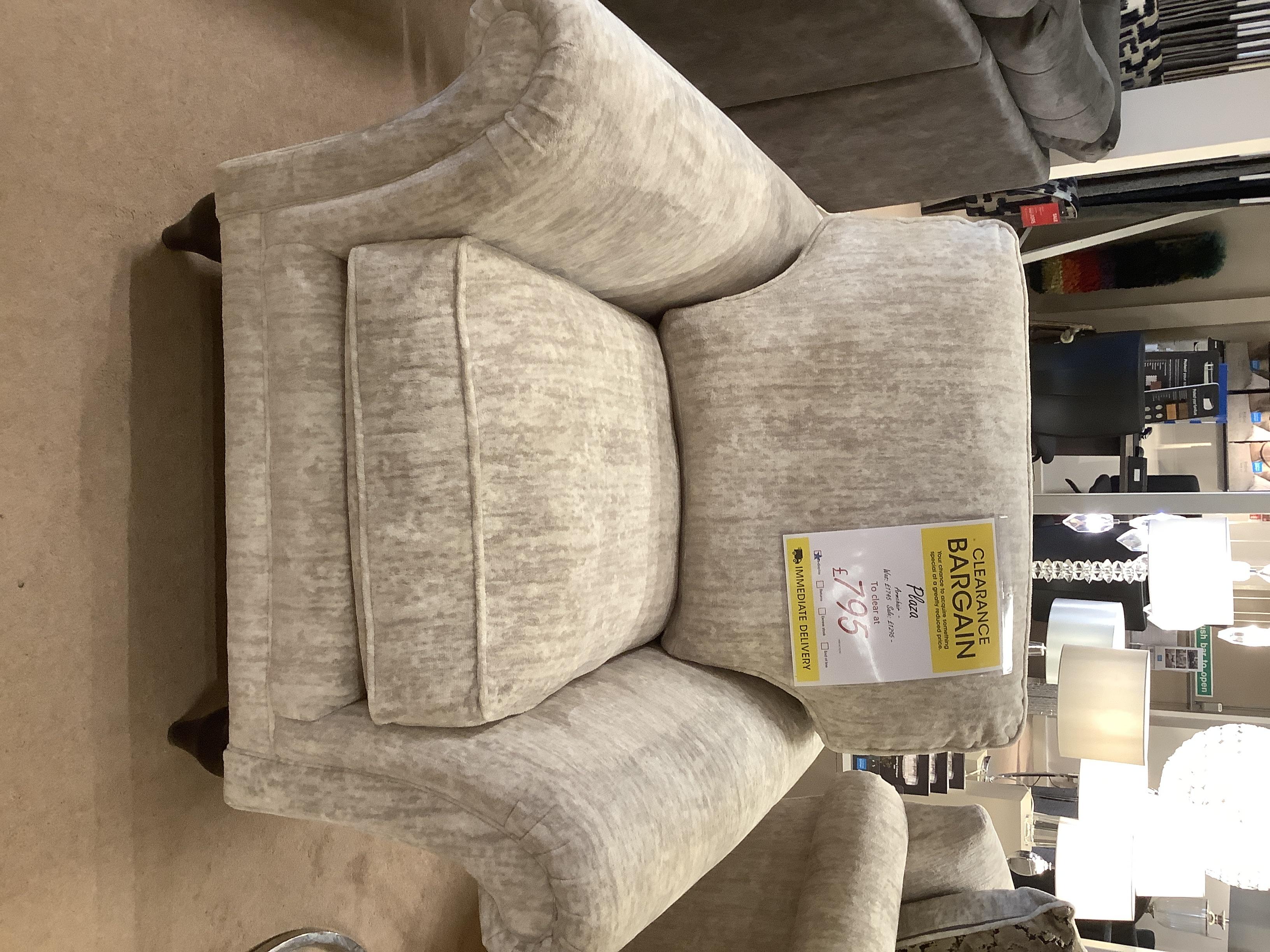 Plaza Armchair in  on Furniture Village