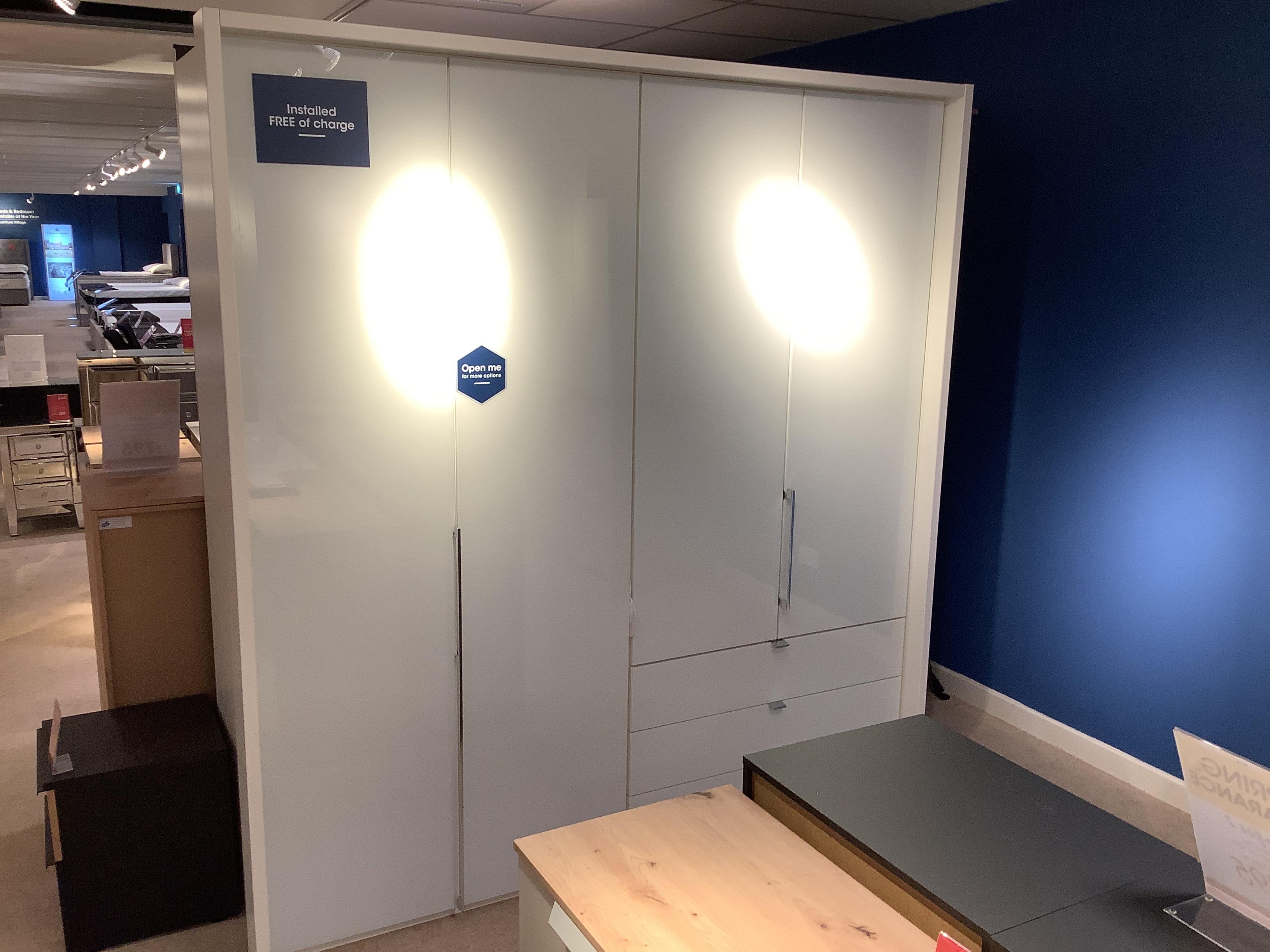 Pacifica 4 door bifold combi in  on Furniture Village