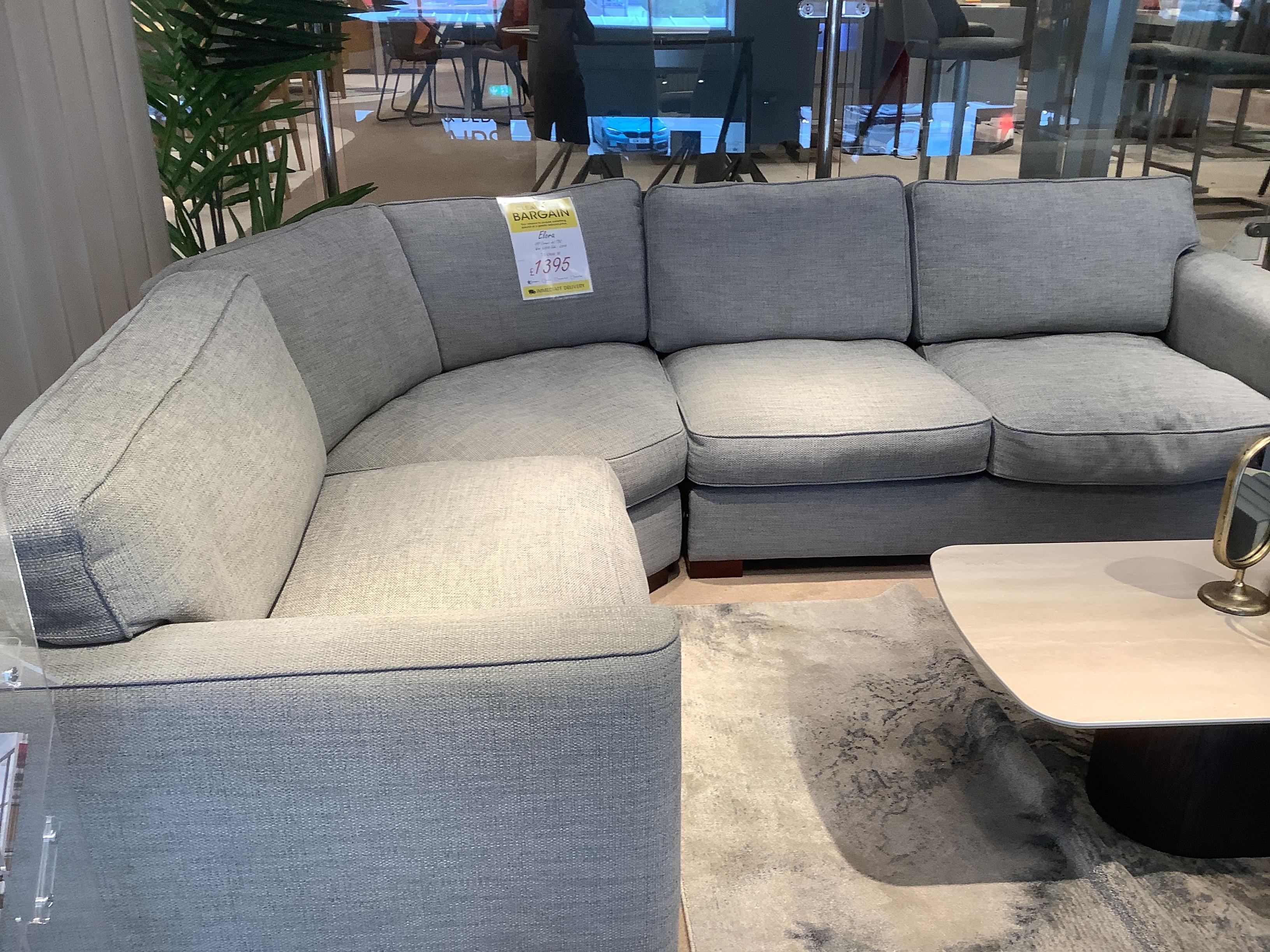 Elora Corner Sofa in  on Furniture Village