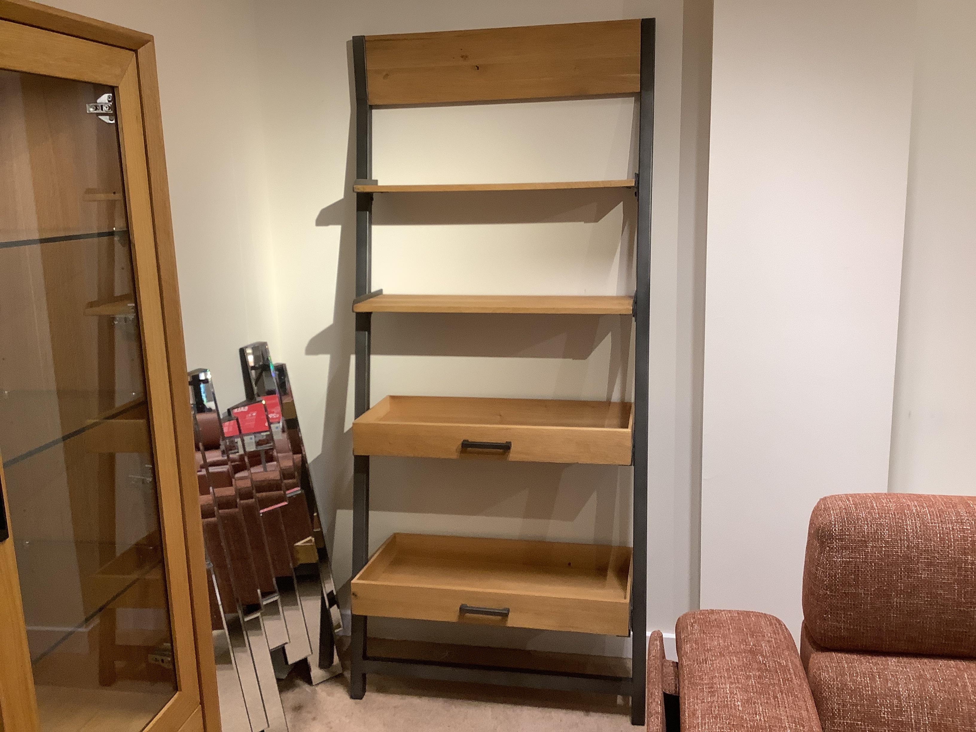 Earth ladder shelving unit in  on Furniture Village