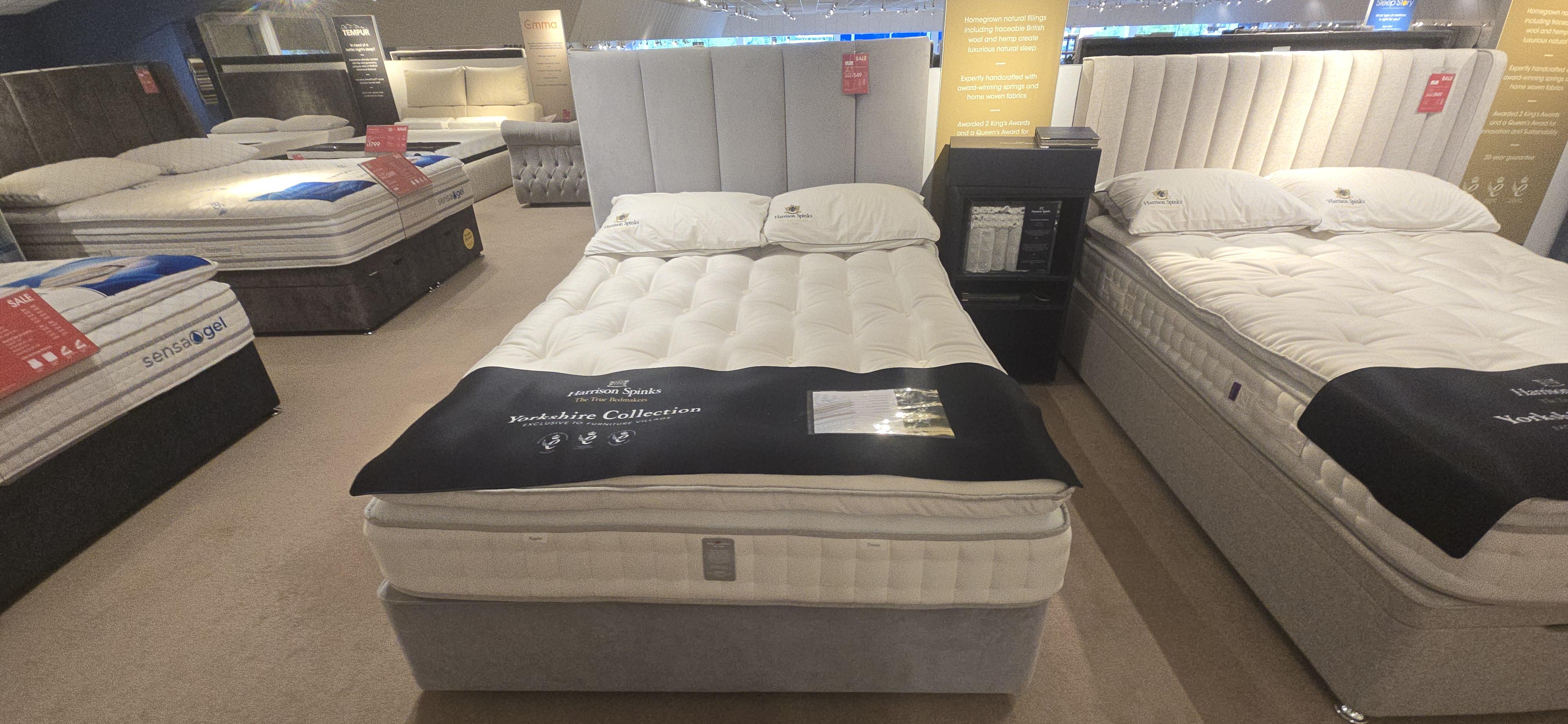 Yorkshire 5k divan set in  on Furniture Village