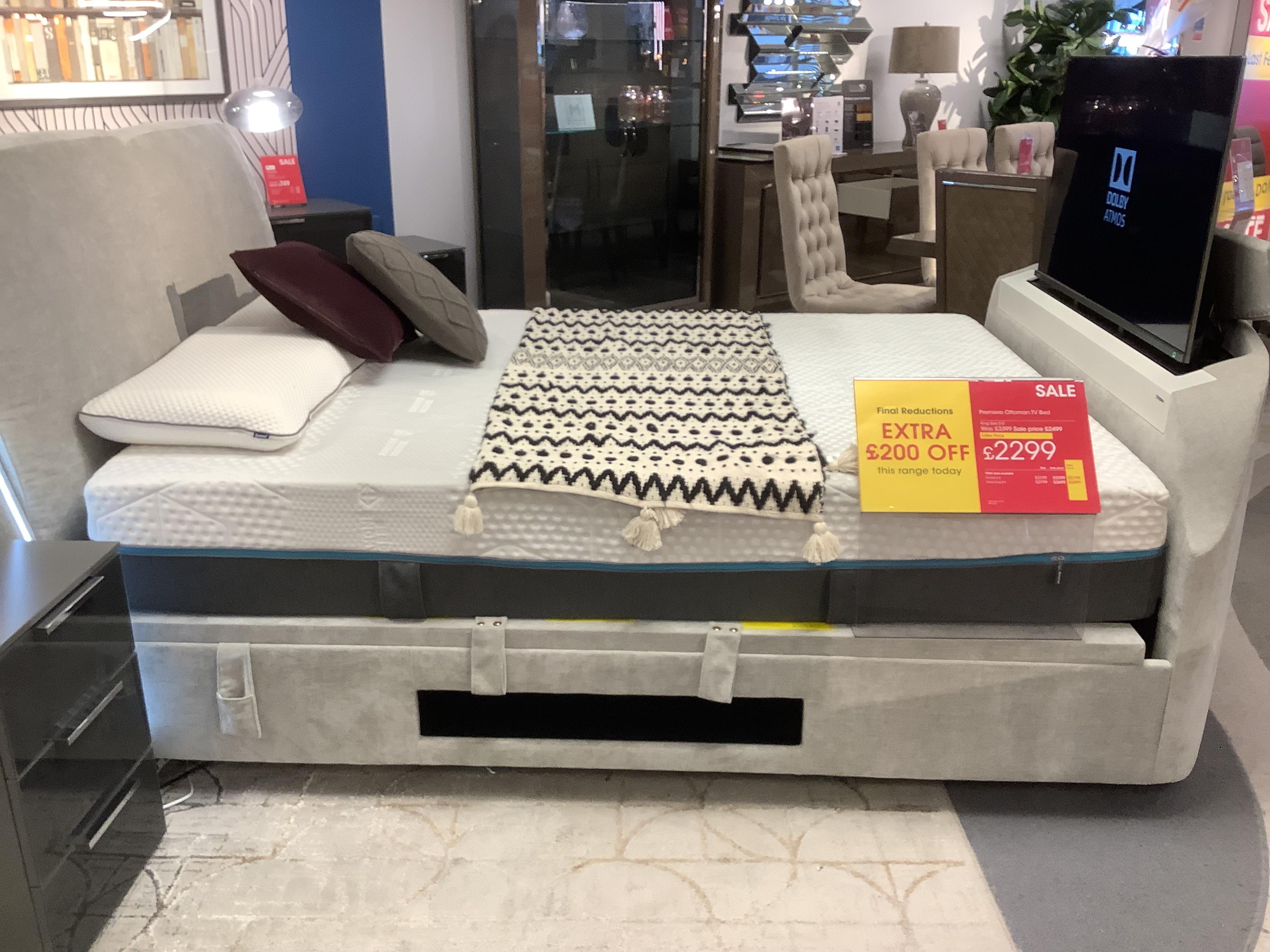 Emma Diamond Kingsize Spring Free Mattress in  on Furniture Village