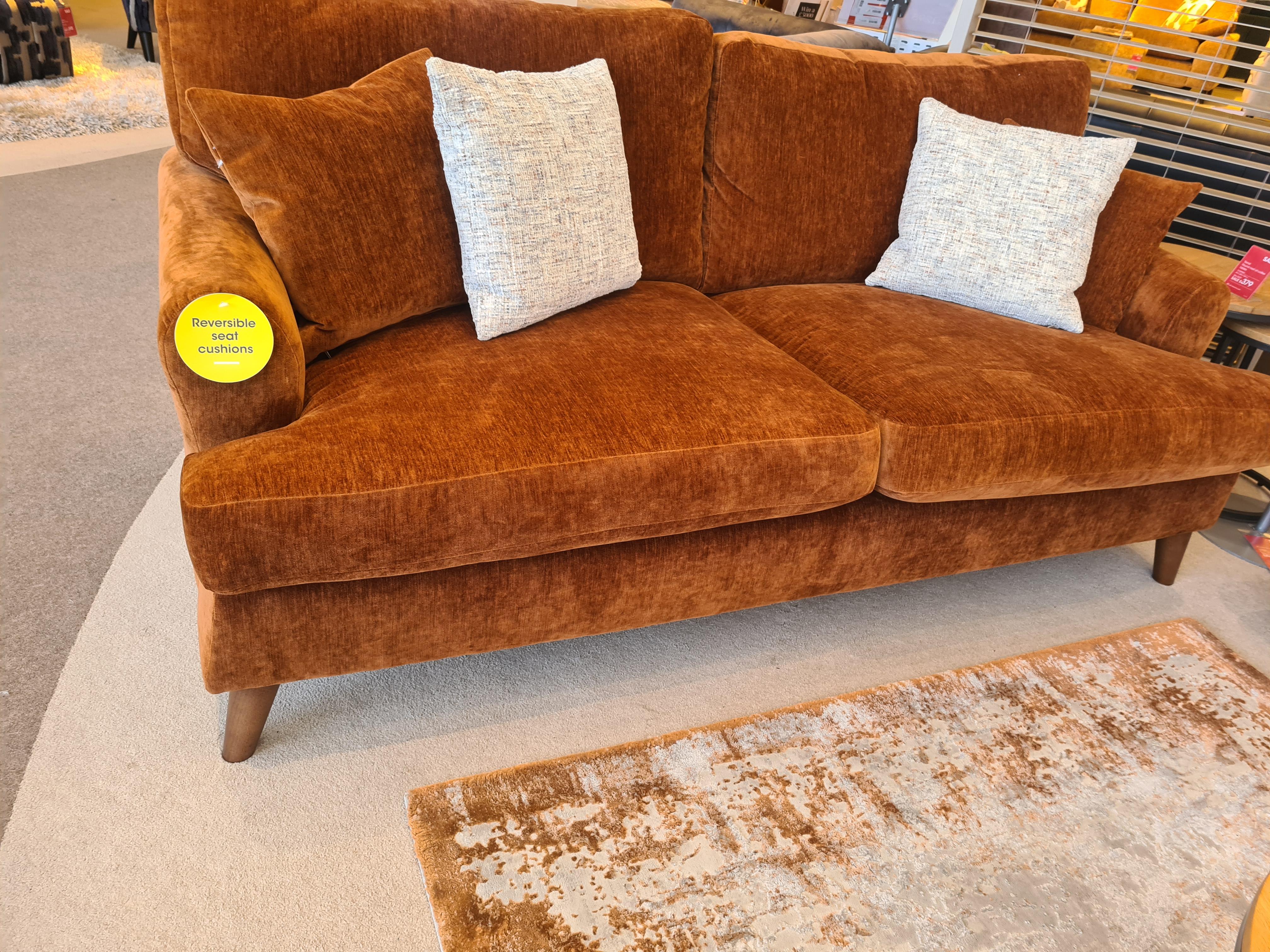 Jackson 3 Seater Sofa and Footstool in  on Furniture Village