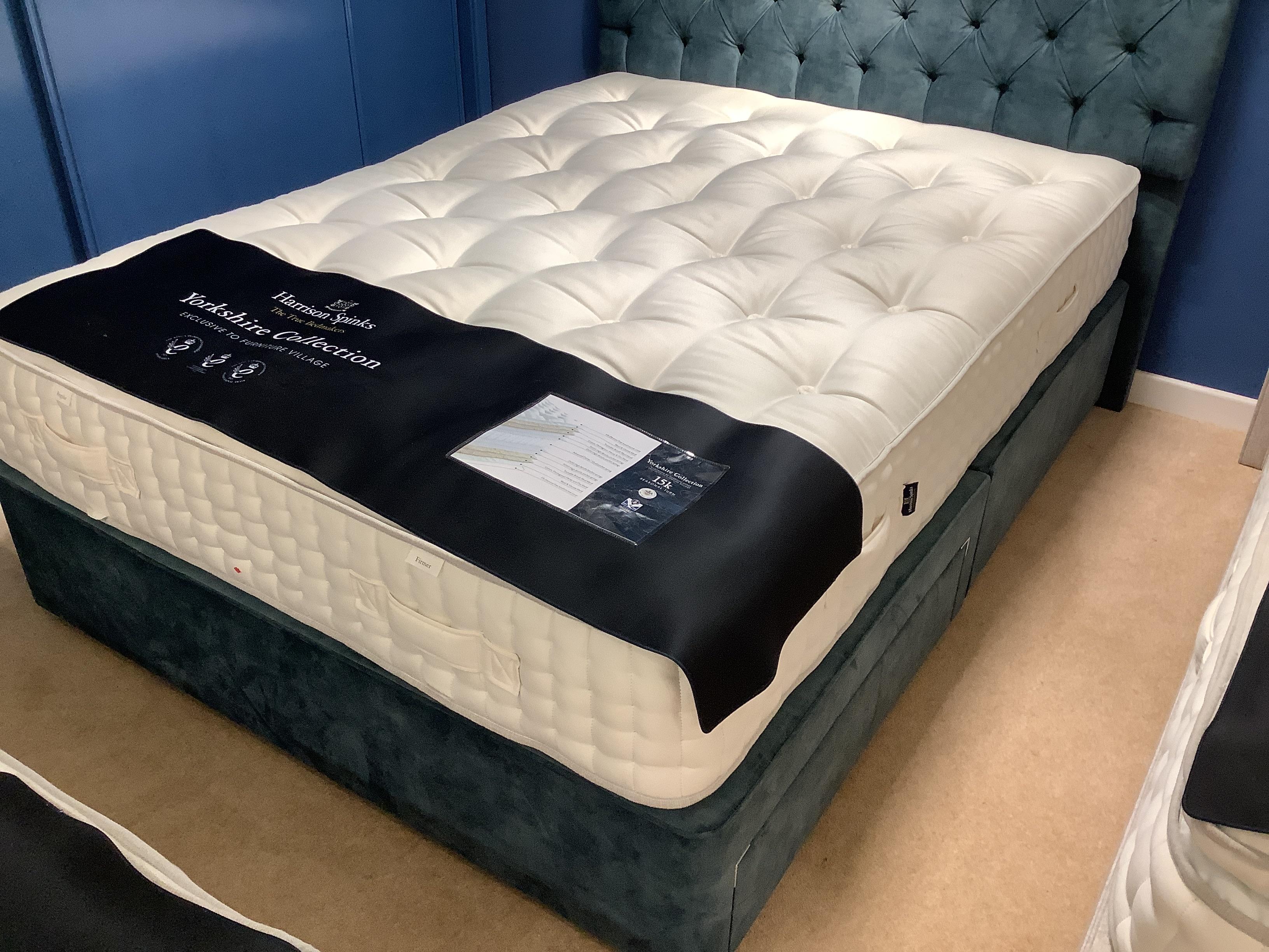 Harrison Spinks Yorkshire 15k 2 Drawer divan set inc H/B in  on Furniture Village