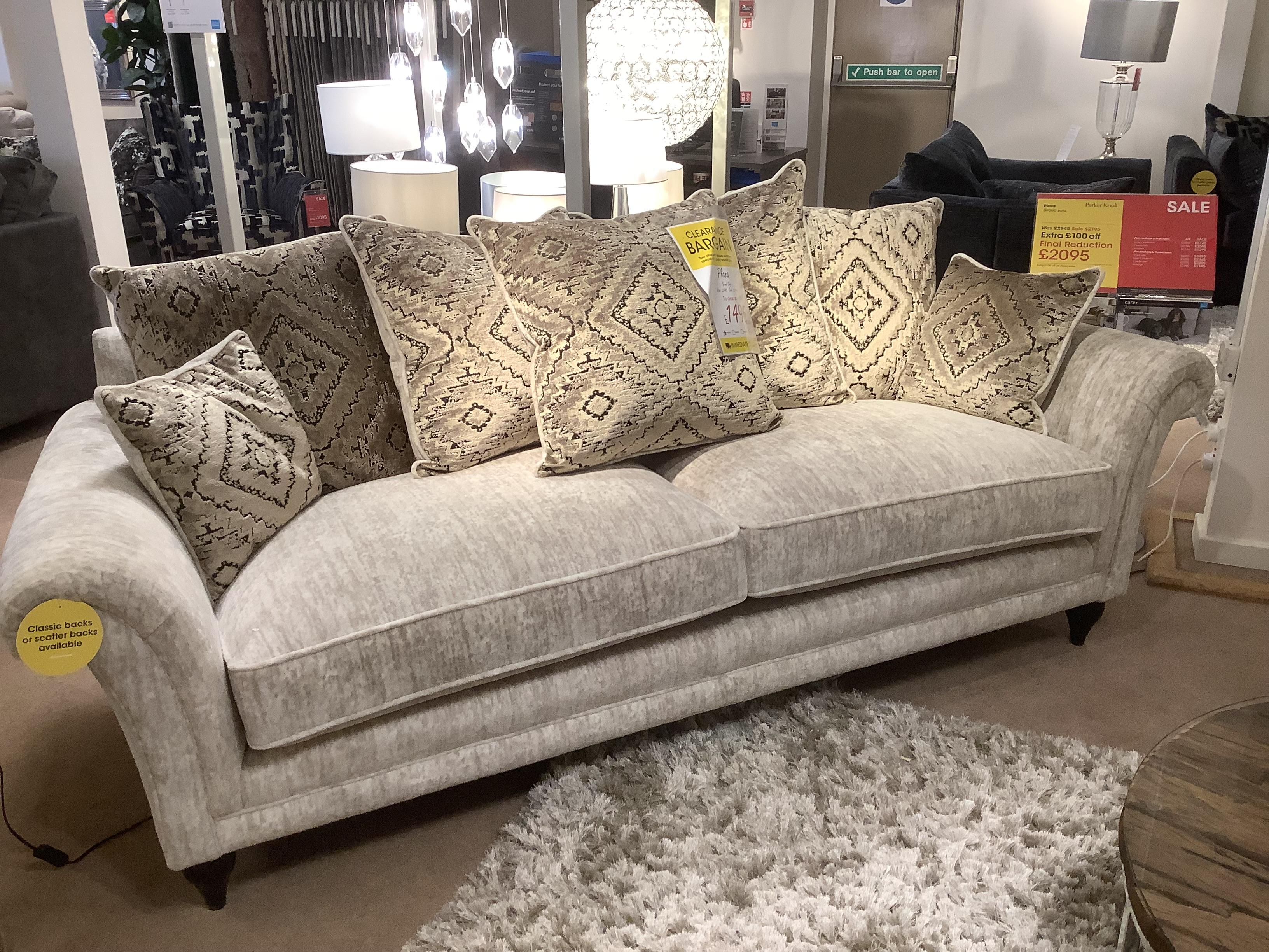 Plaza Grand Sofa in  on Furniture Village