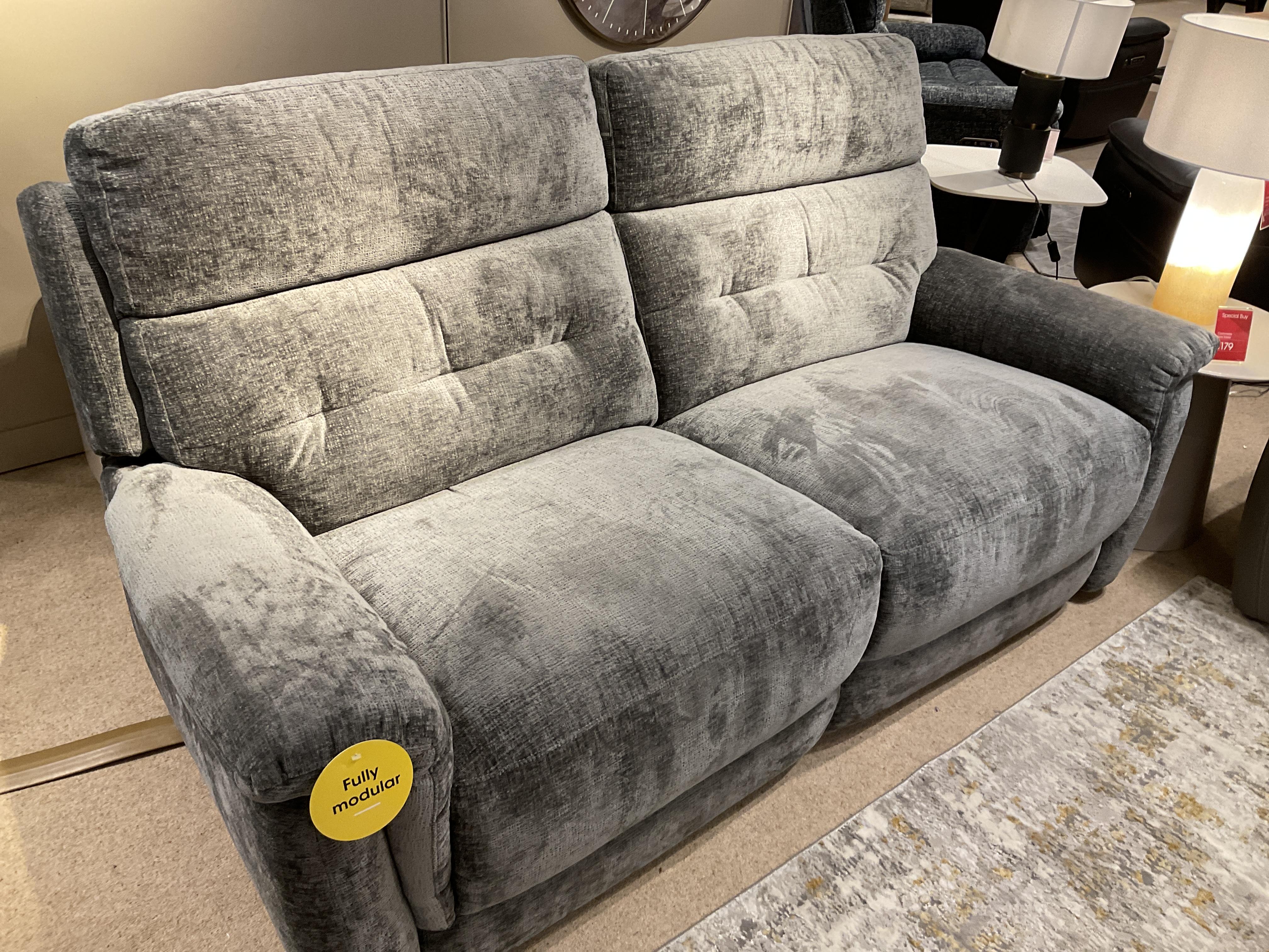 Springer 3 seater recliner and power chair in  on Furniture Village