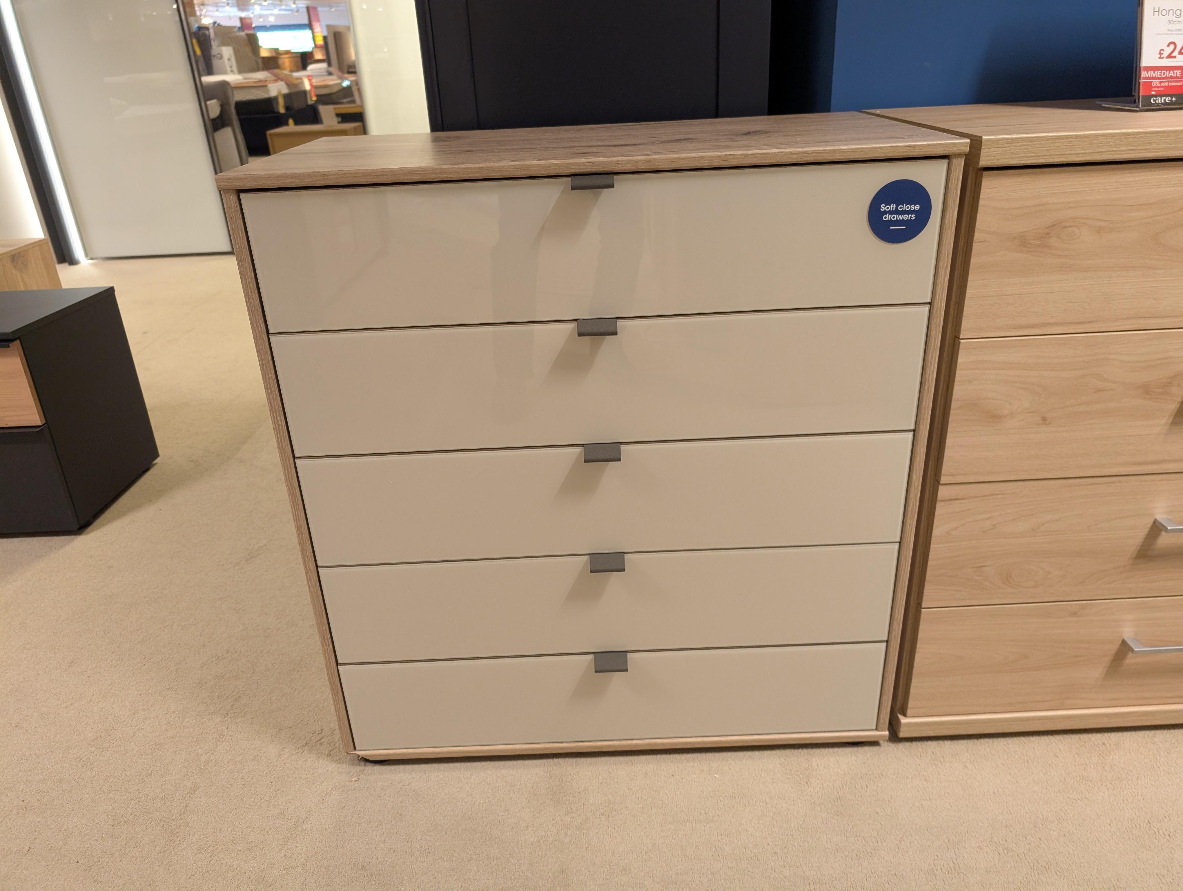 Hong Kong 80cm chest of drawers in  on Furniture Village