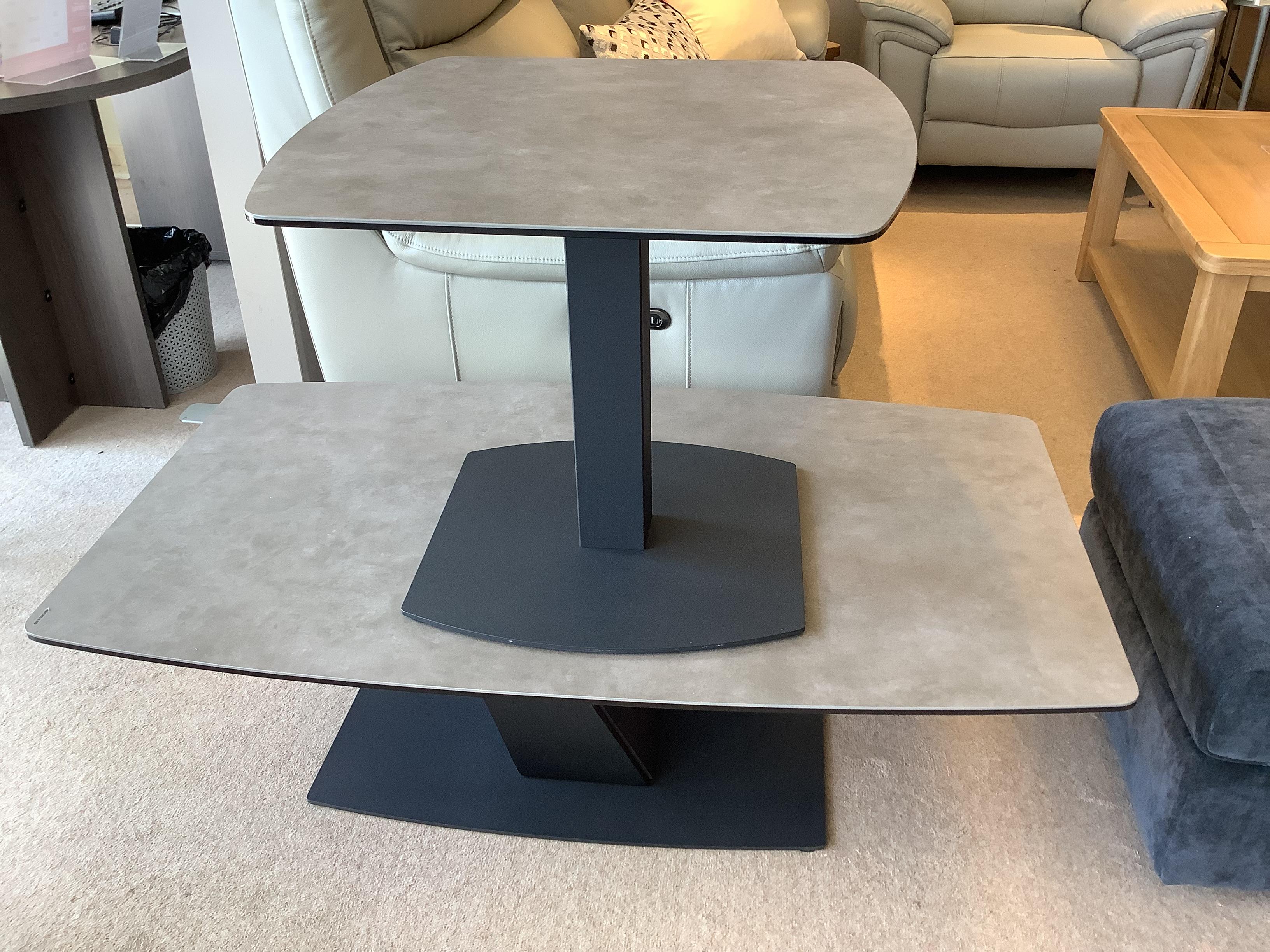 Enterprise coffee table & side table in  on Furniture Village
