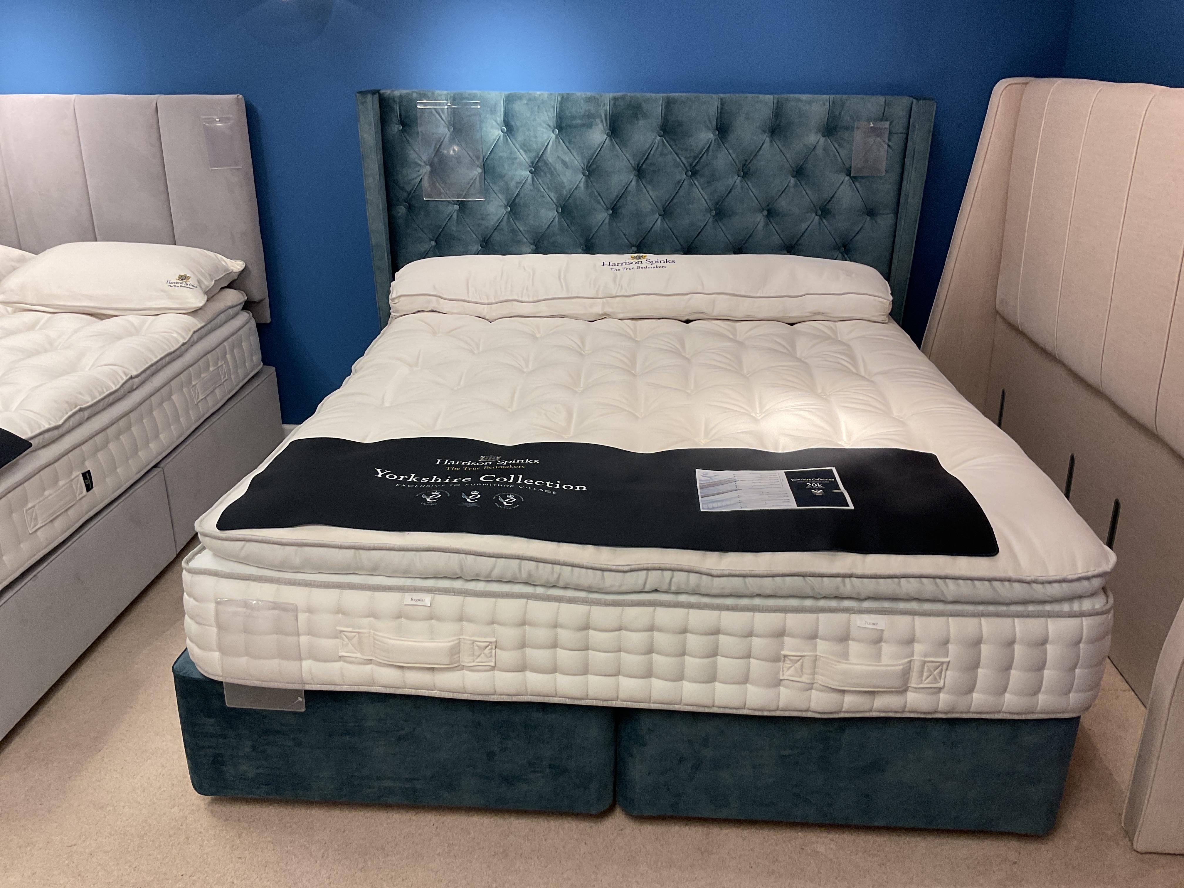 Yorkshire 20k 6’0 Divan Set & Headboard in  on Furniture Village