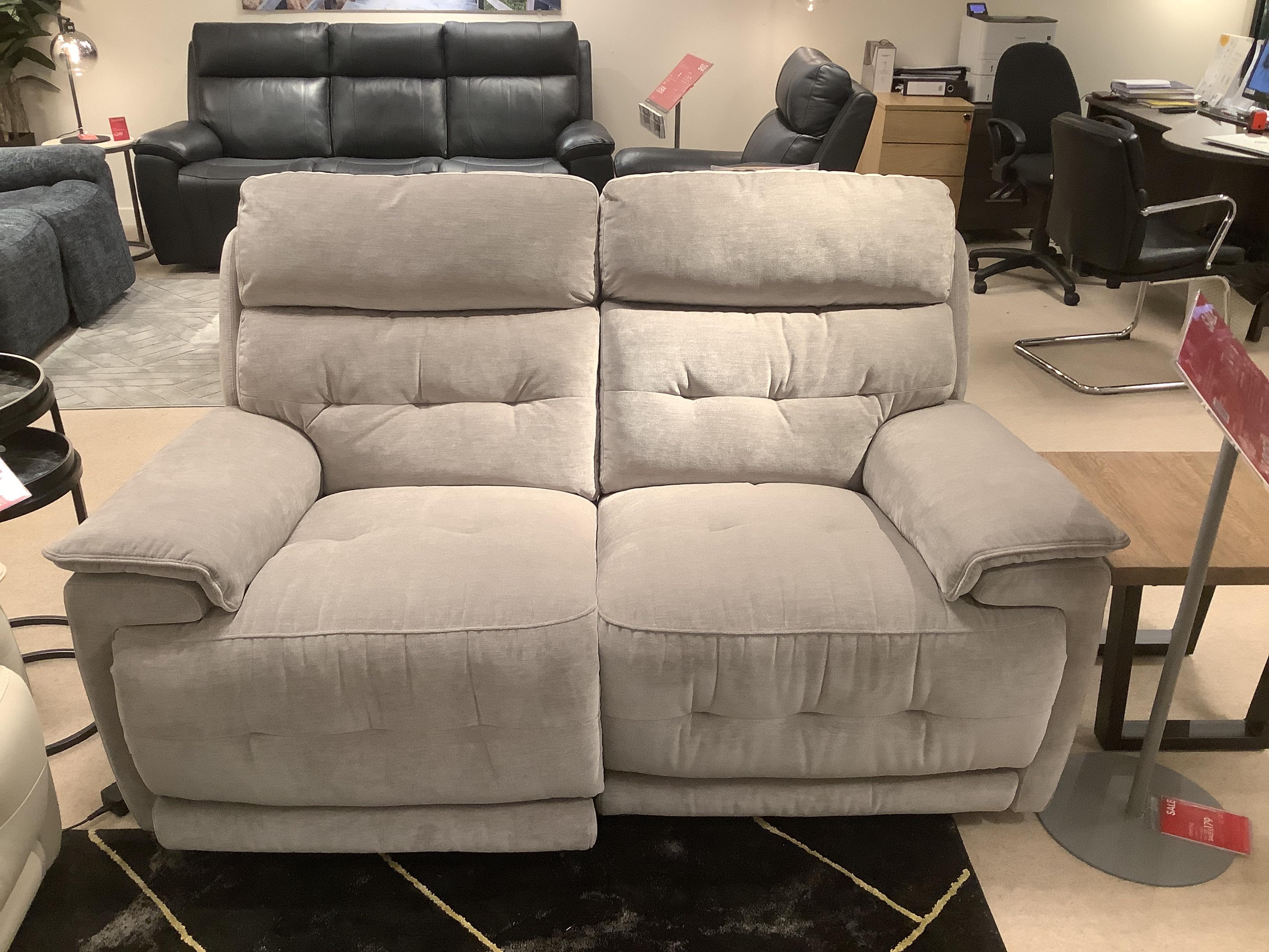 Brescia 2 Seater and Footstool in  on Furniture Village