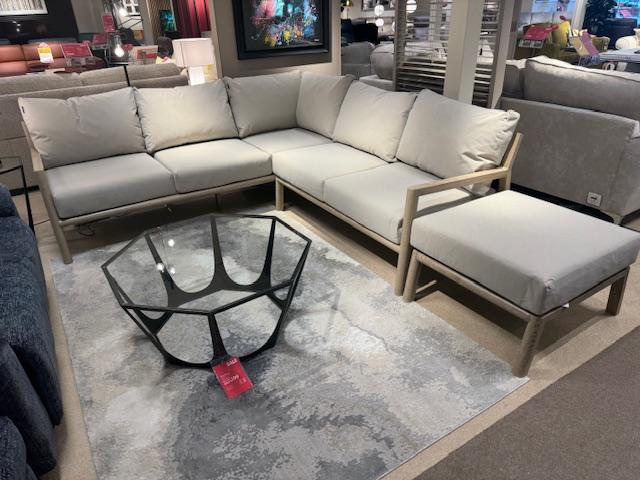 Solana Corner Garden Set and Footstool in  on Furniture Village