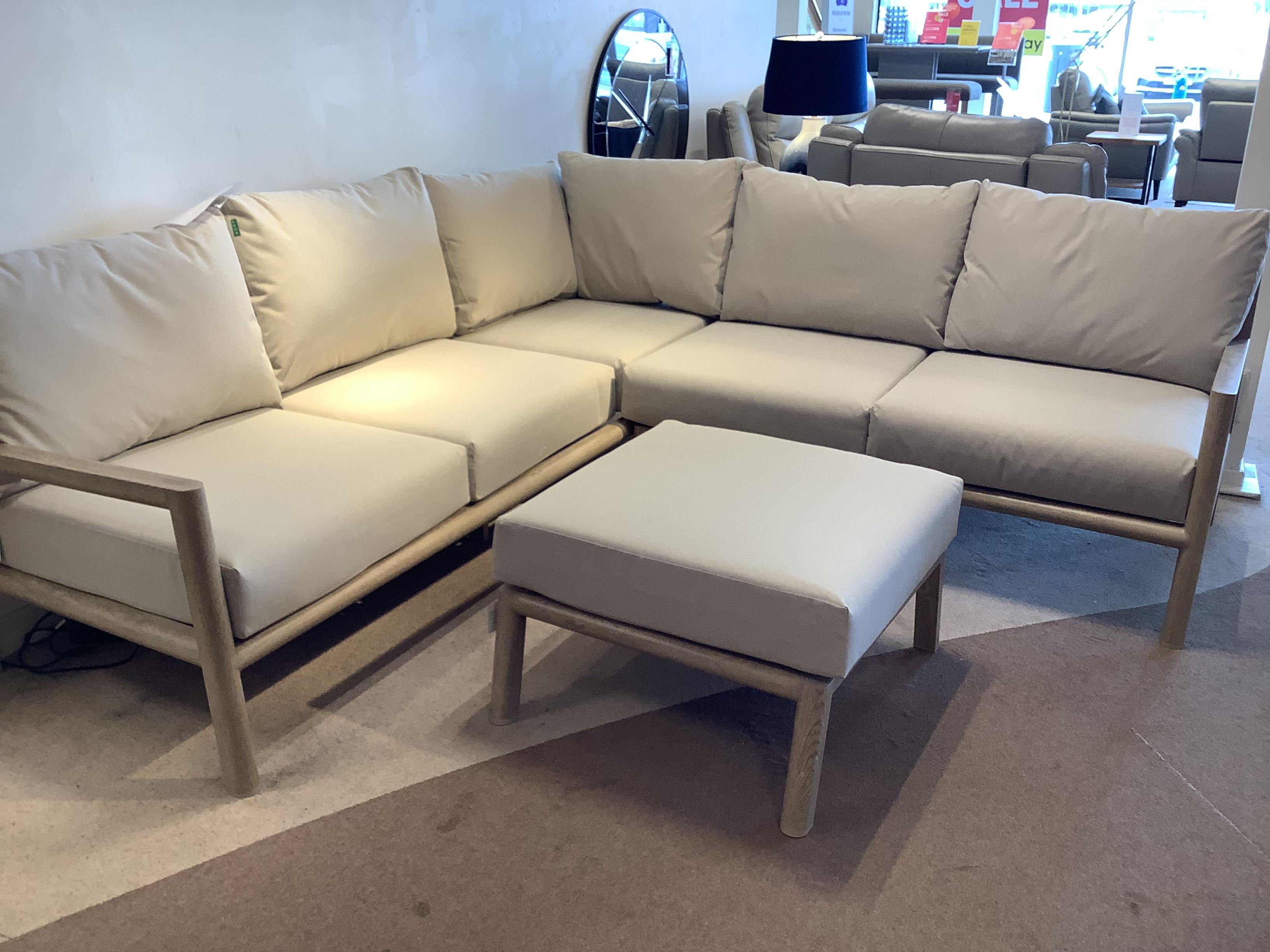 Solana Garden corner set in  on Furniture Village