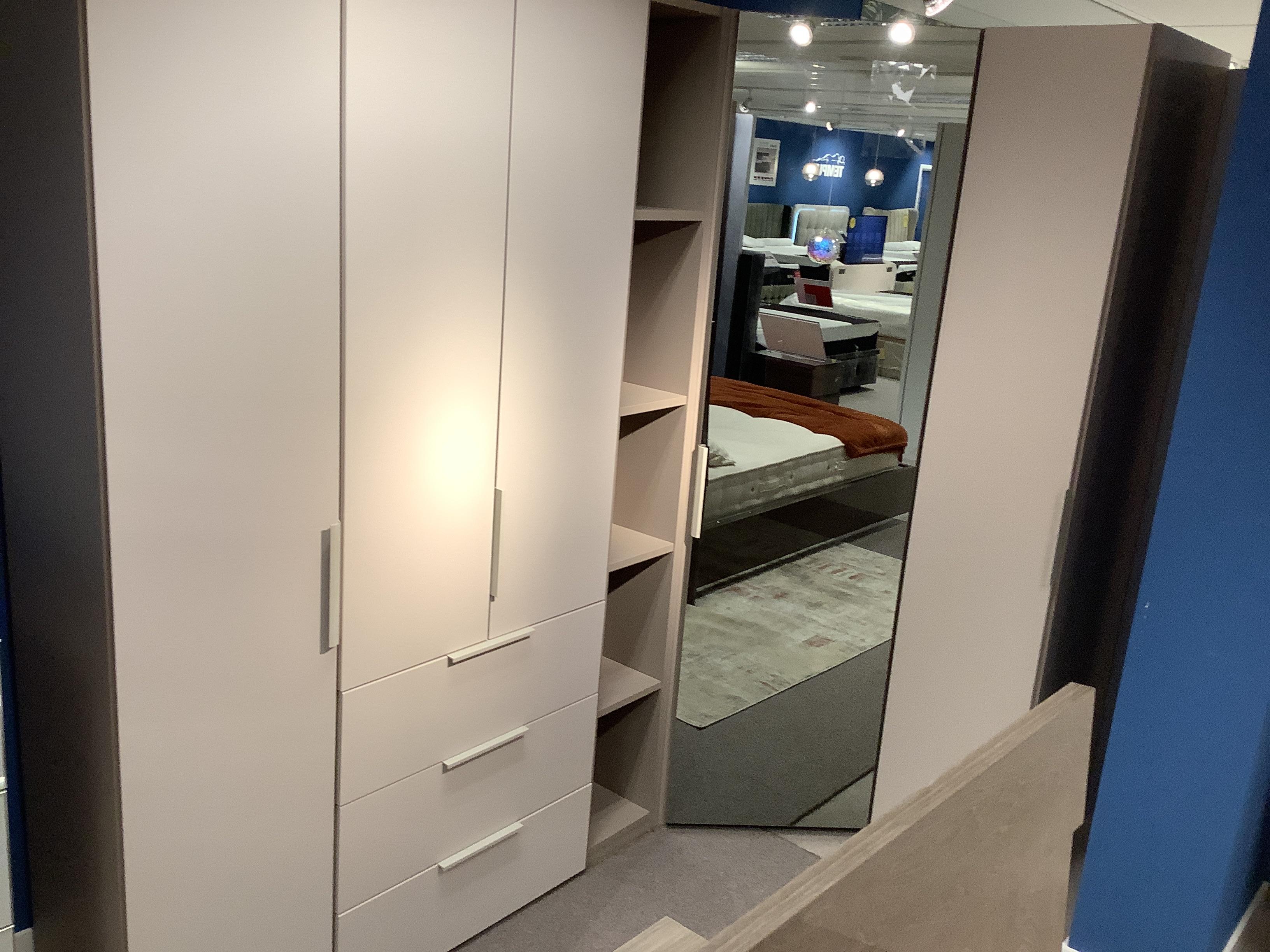 Nolte Horizon Corner Robe Plus 2 x Alegro Chests in  on Furniture Village