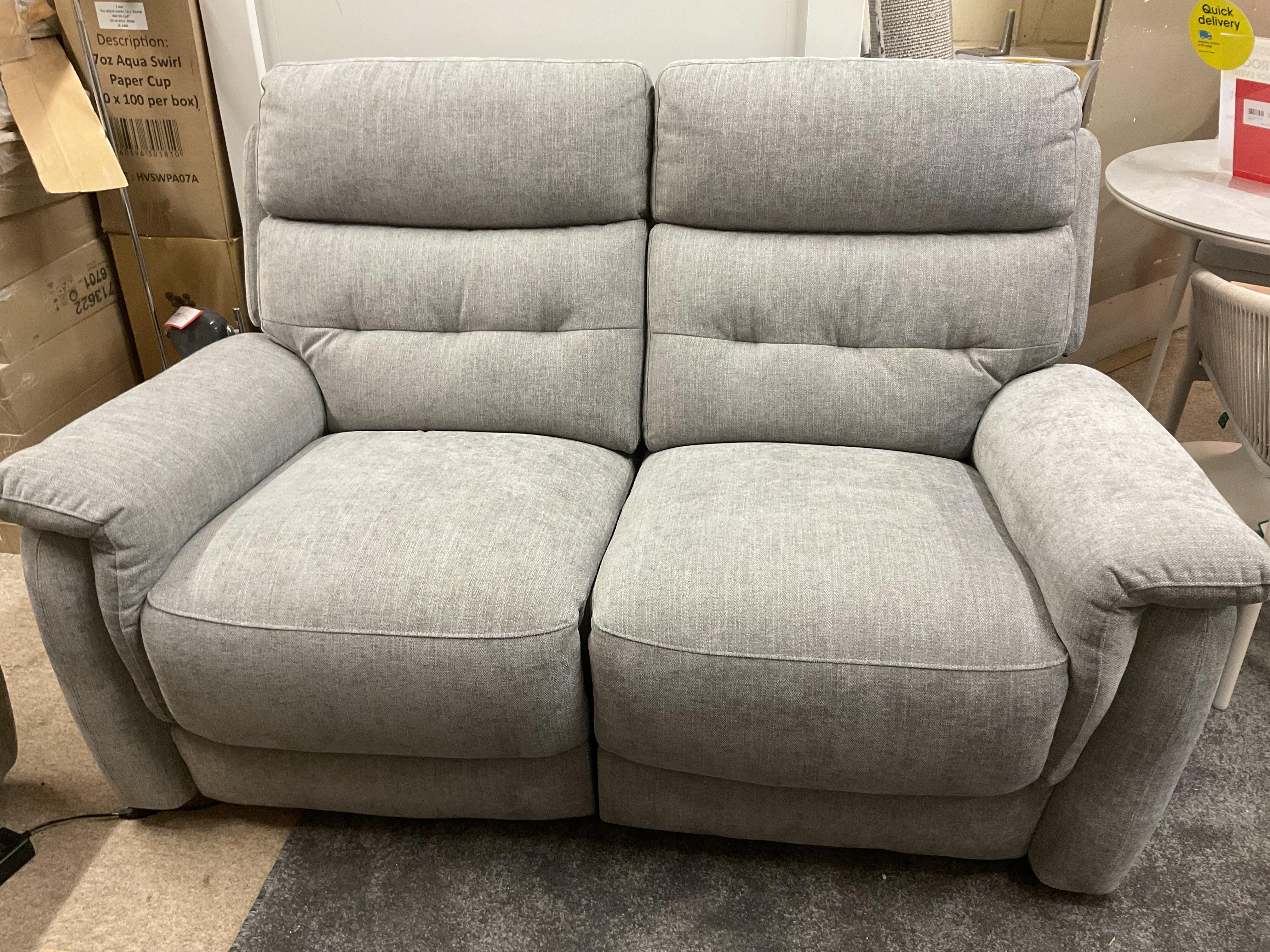 Springer 2 Seater Power Recliner Sofa in  on Furniture Village