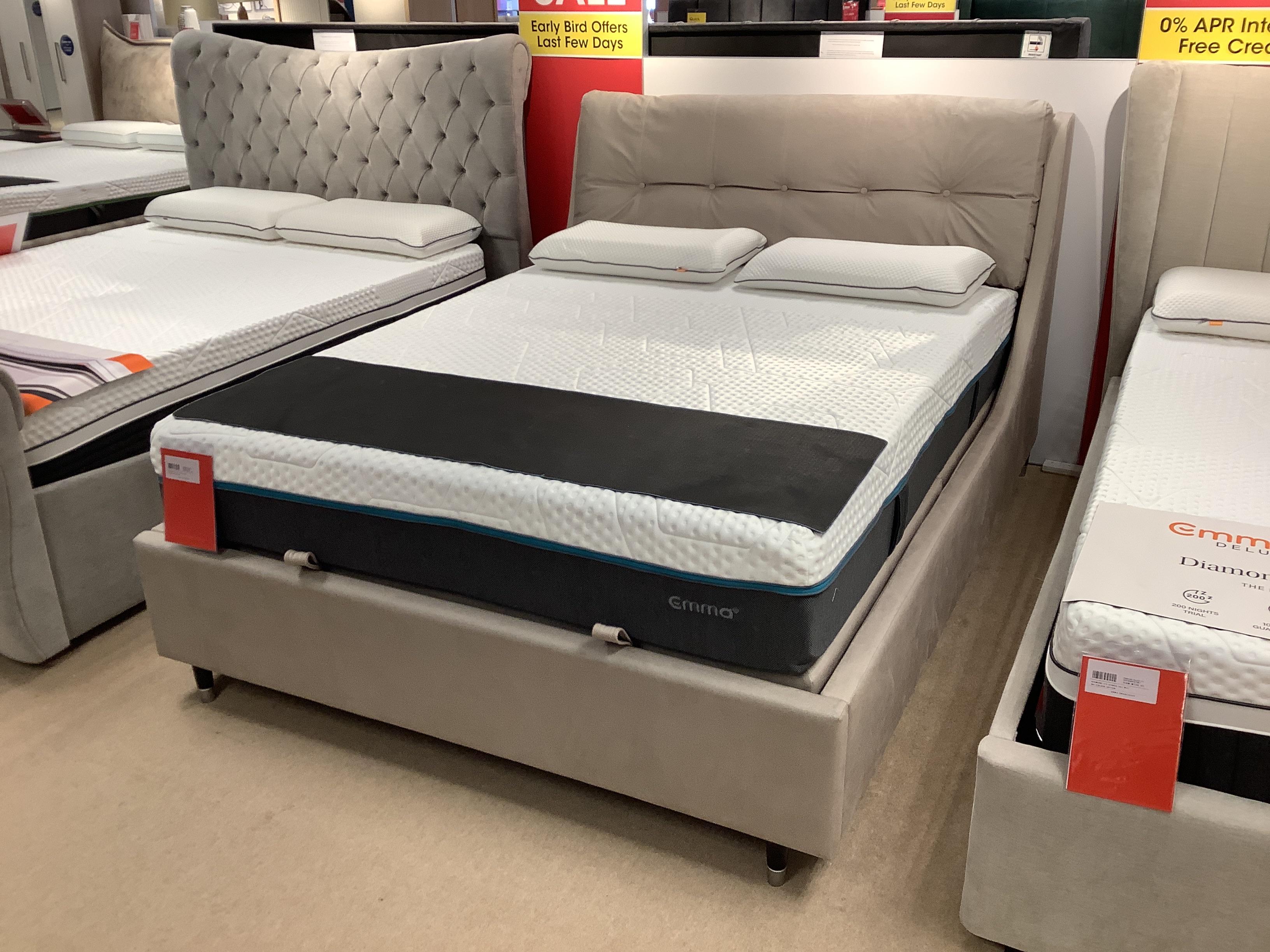 Javier King Ottoman Frame in  on Furniture Village