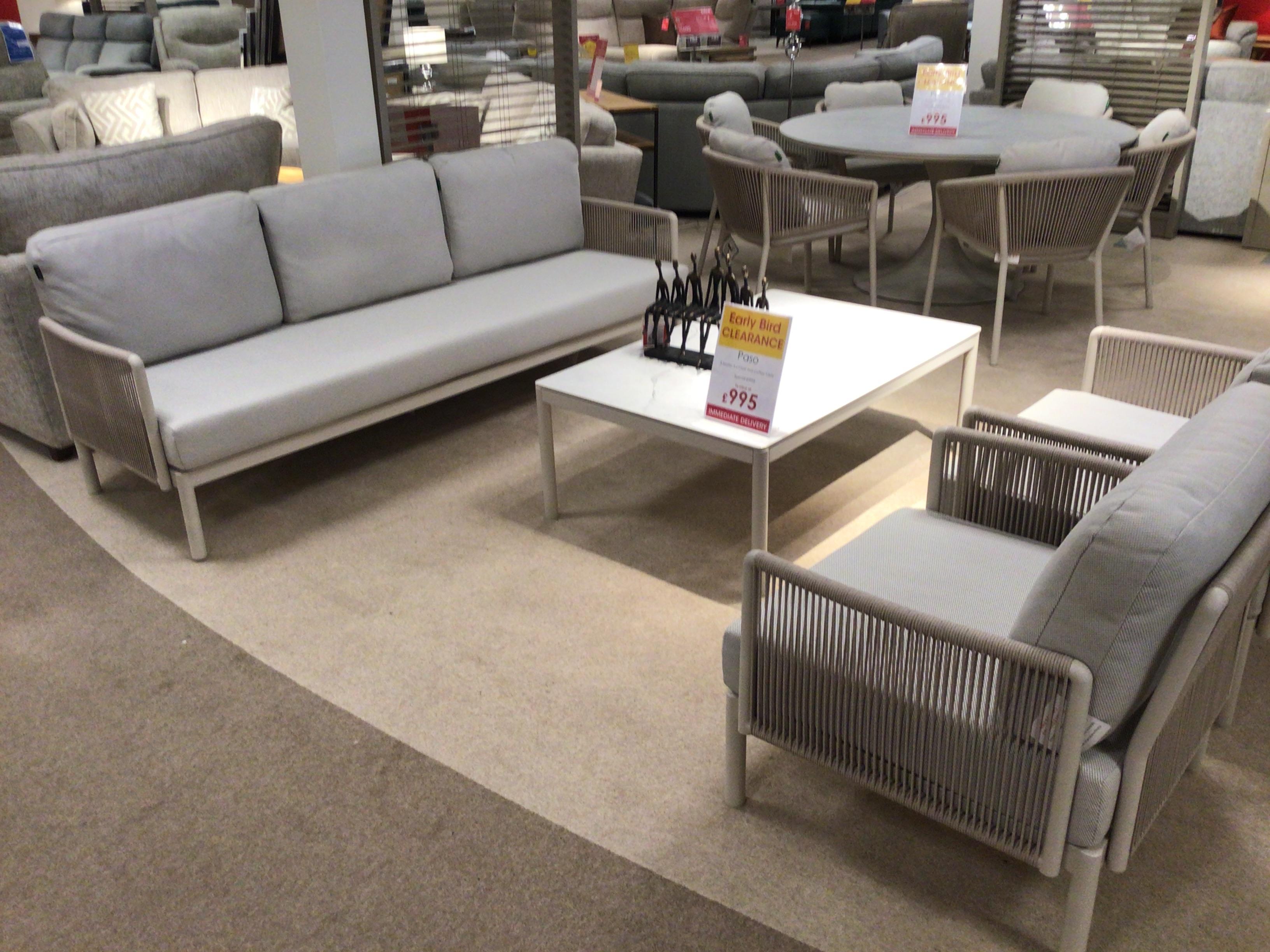 Paso 3 seater set in  on Furniture Village