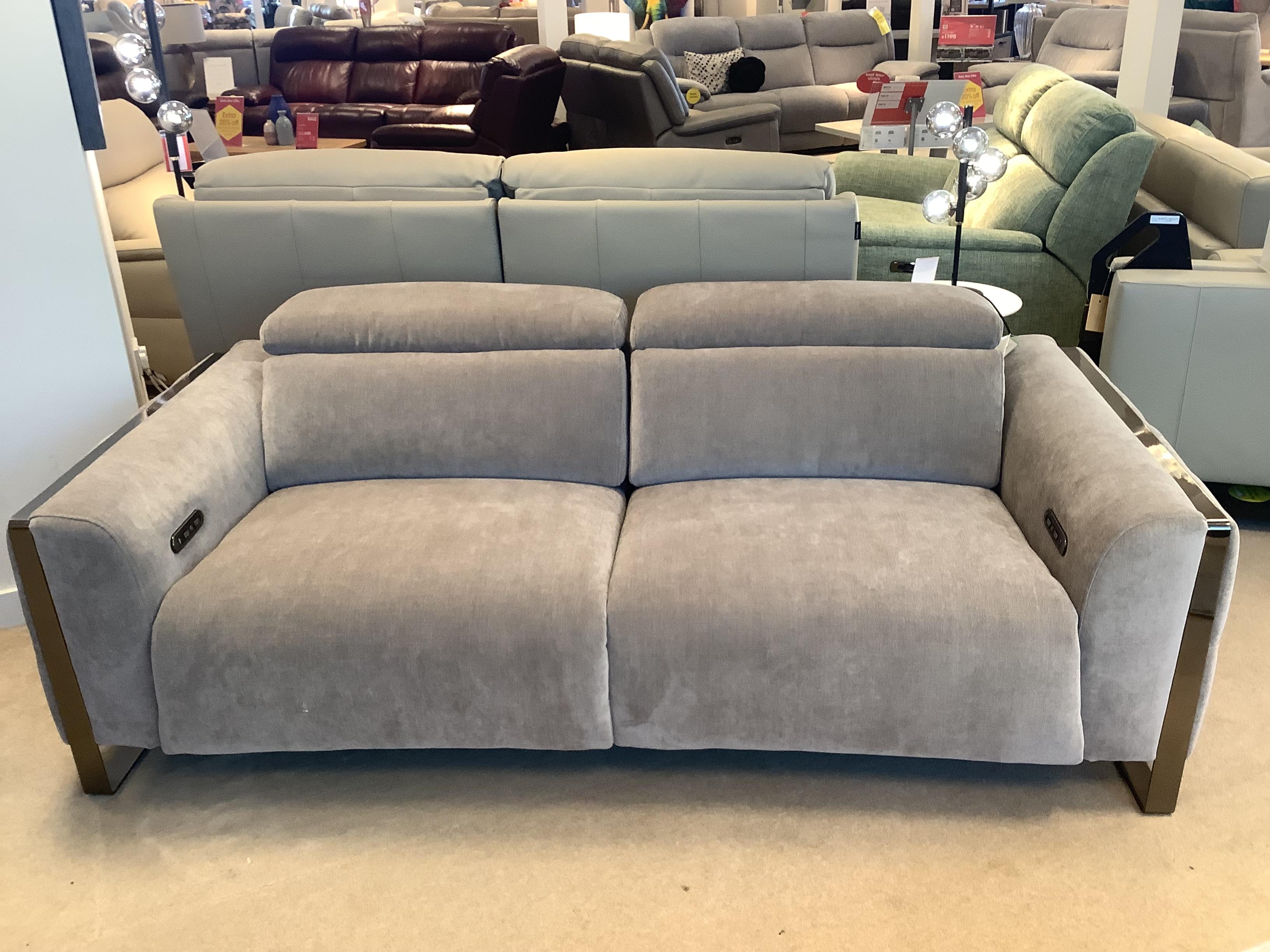 Gisella 3 Seater Power sofa in  on Furniture Village