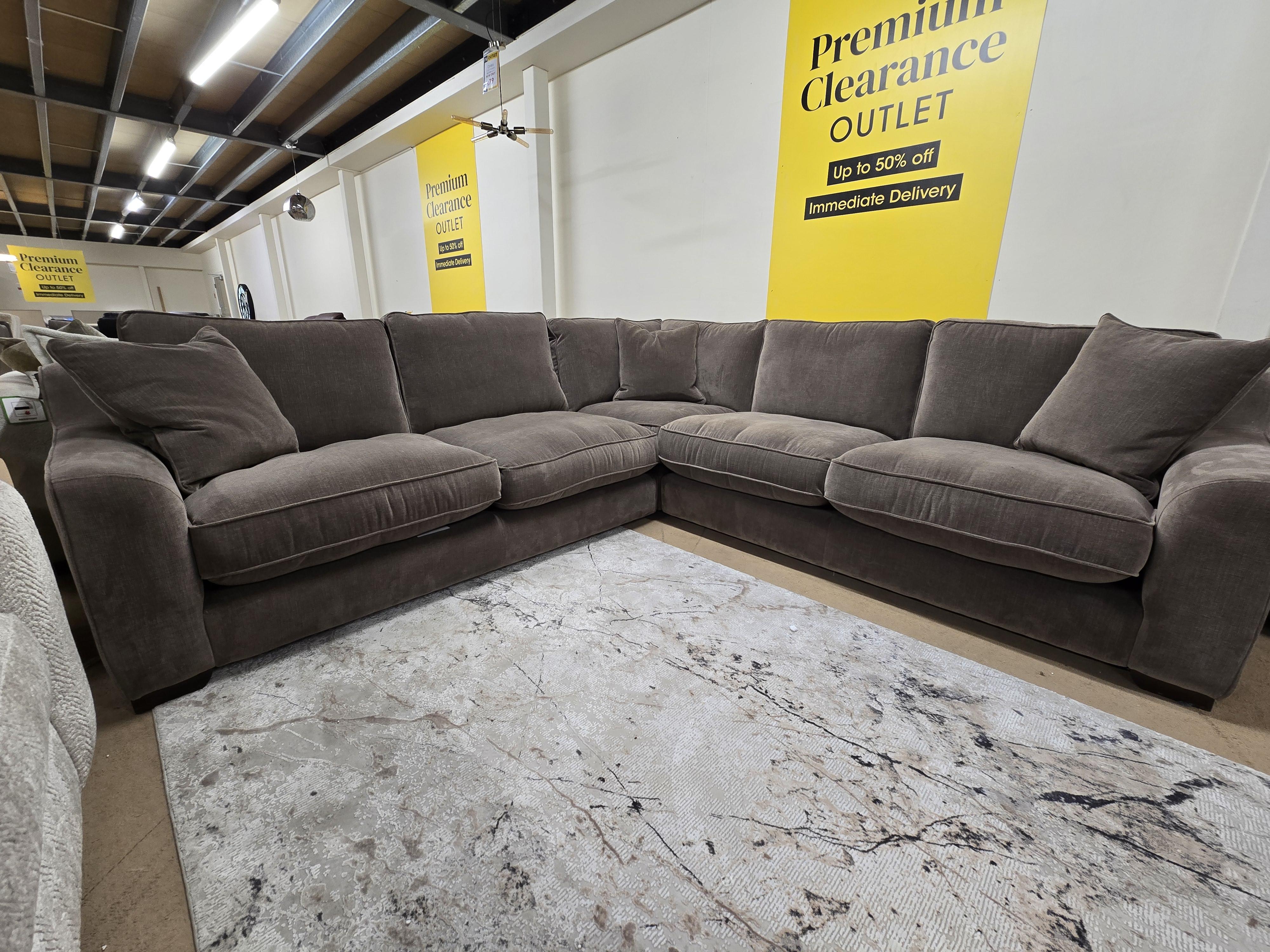Isobel large corner sofa in  on Furniture Village