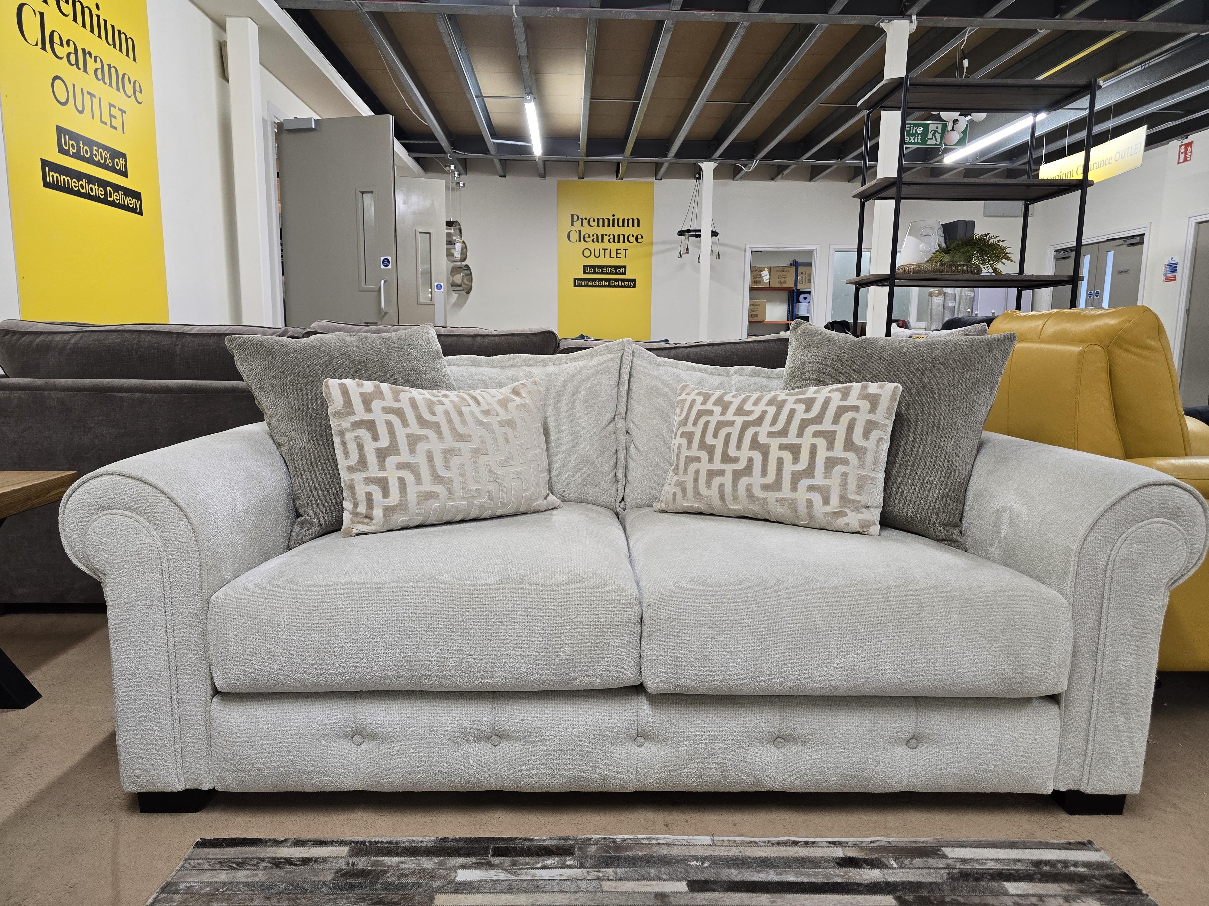 2 Sumptuous 3 seater sofa's in  on Furniture Village