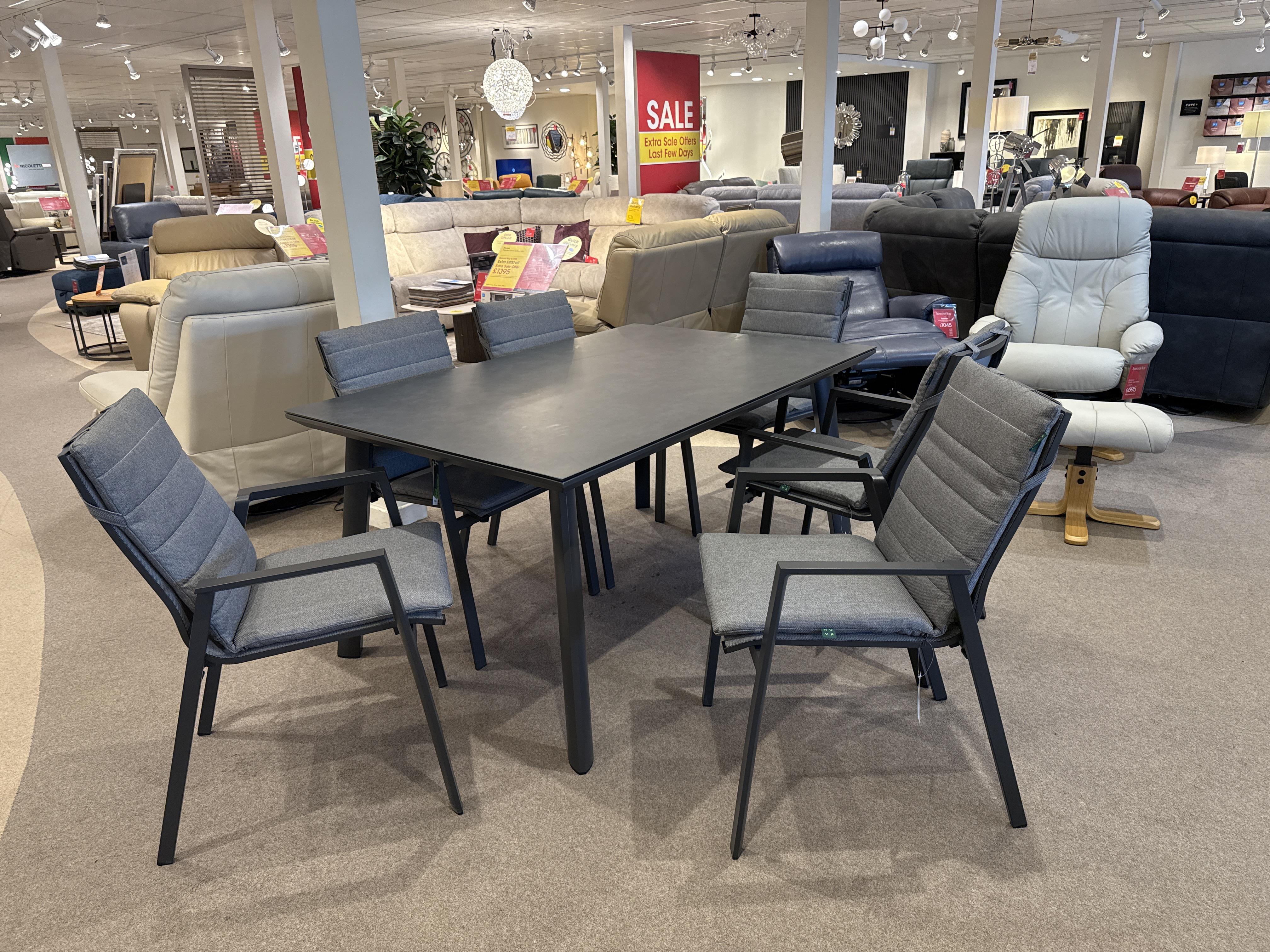 Dia Garden Furniture Dining Set in  on Furniture Village