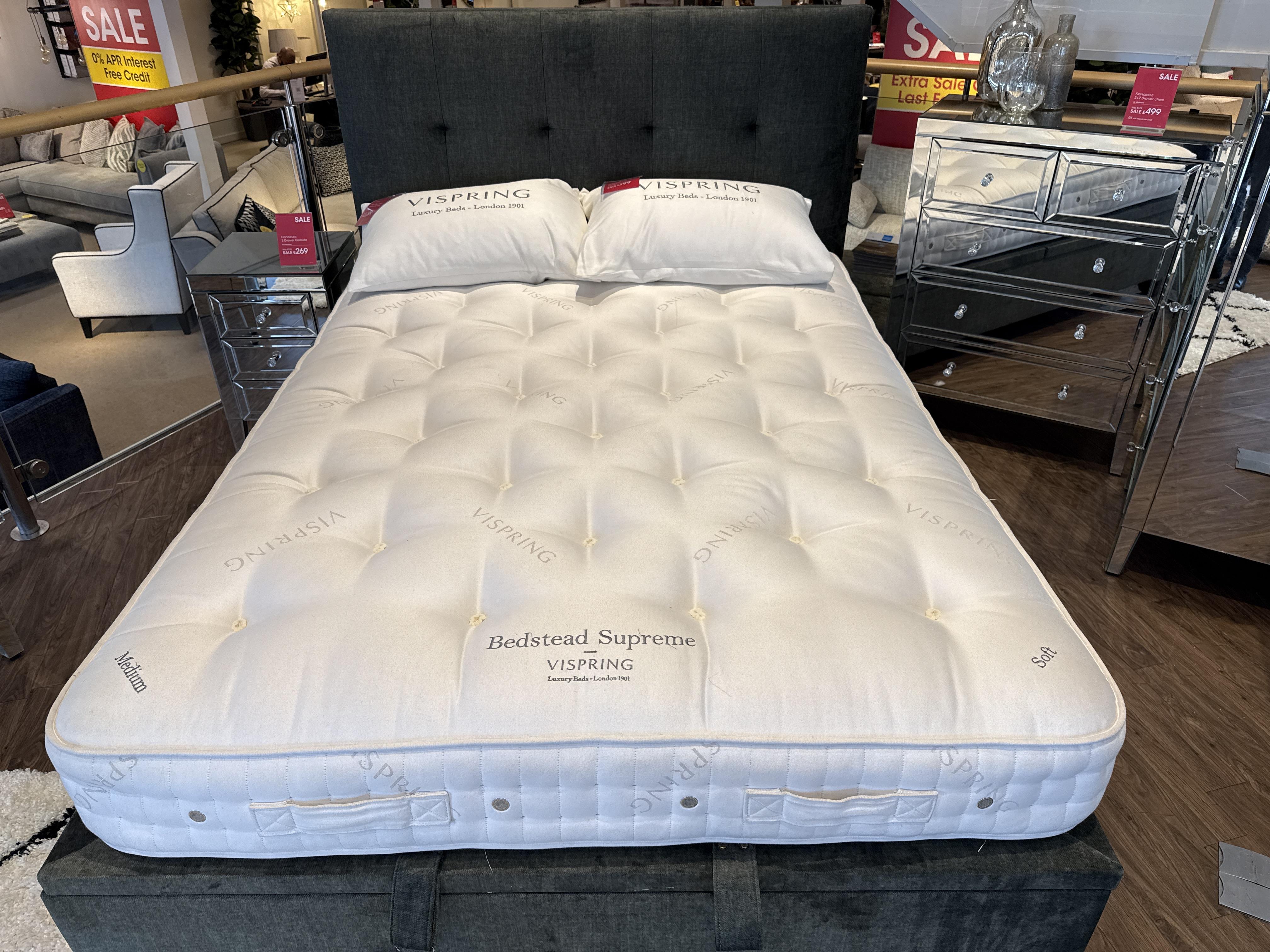 Vi Spring King Size Supreme Mattress in  on Furniture Village