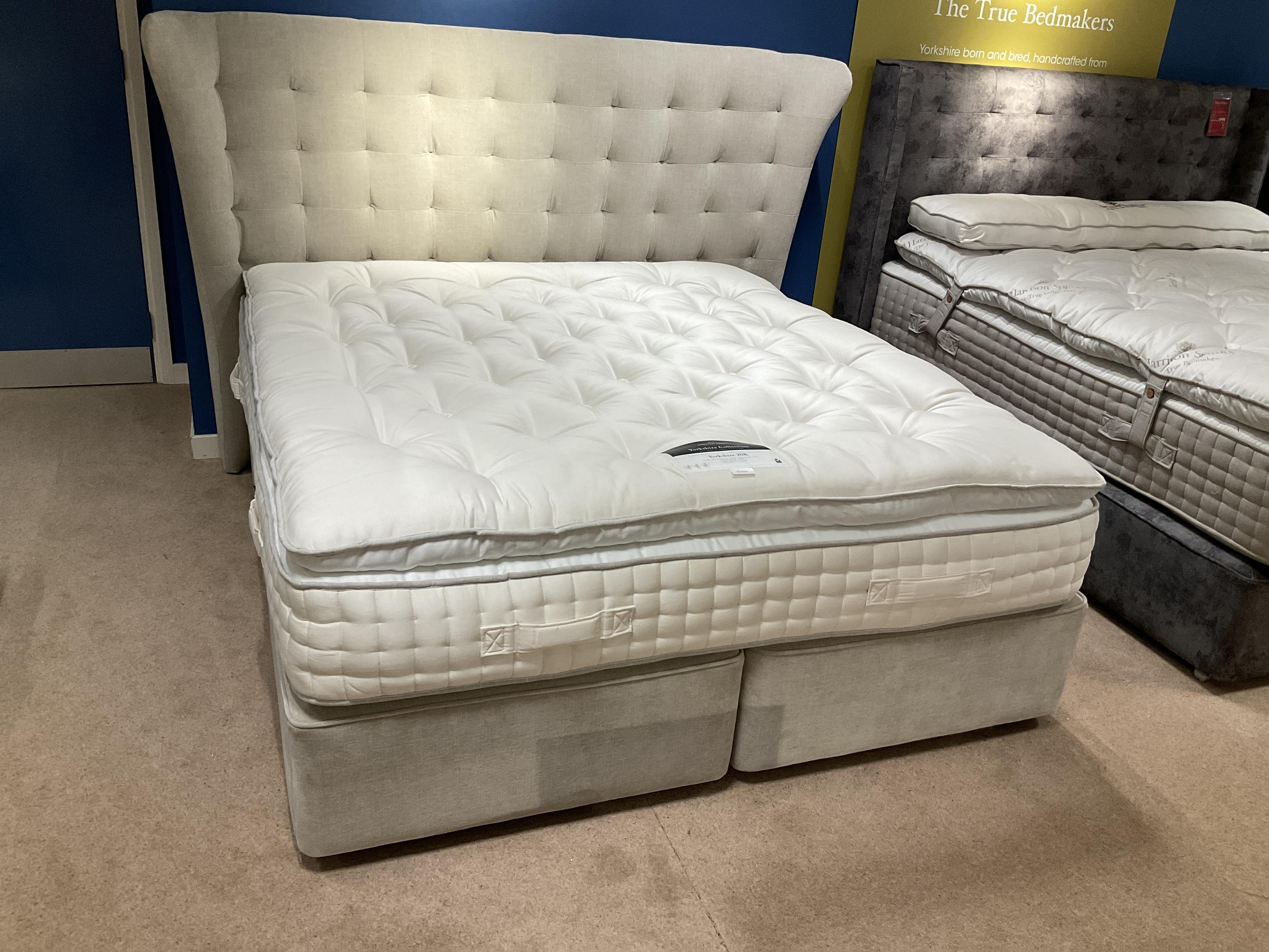 Harrison Spinks Yorkshire 20k Super-King mattress Firm in  on Furniture Village