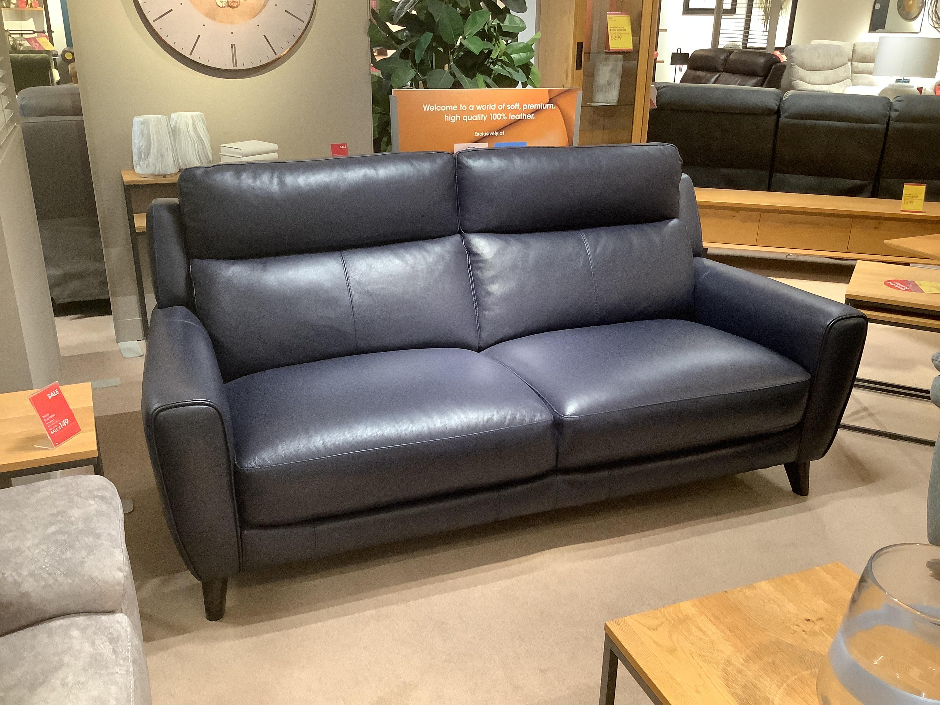 Zen 3 Seater with storage stool and power Chair in  on Furniture Village