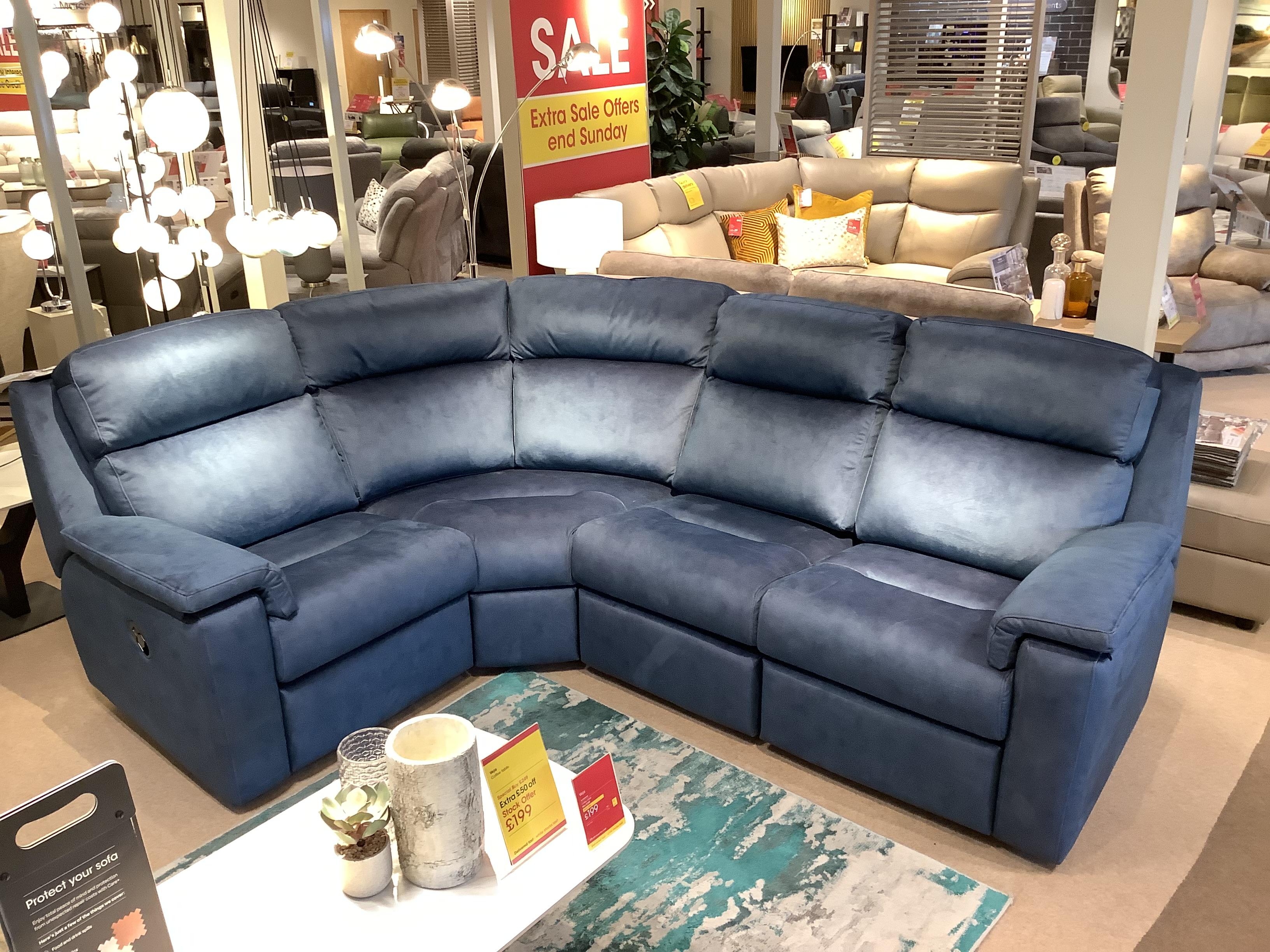 THORNBURY LHF Manual Corner Sofa in  on Furniture Village