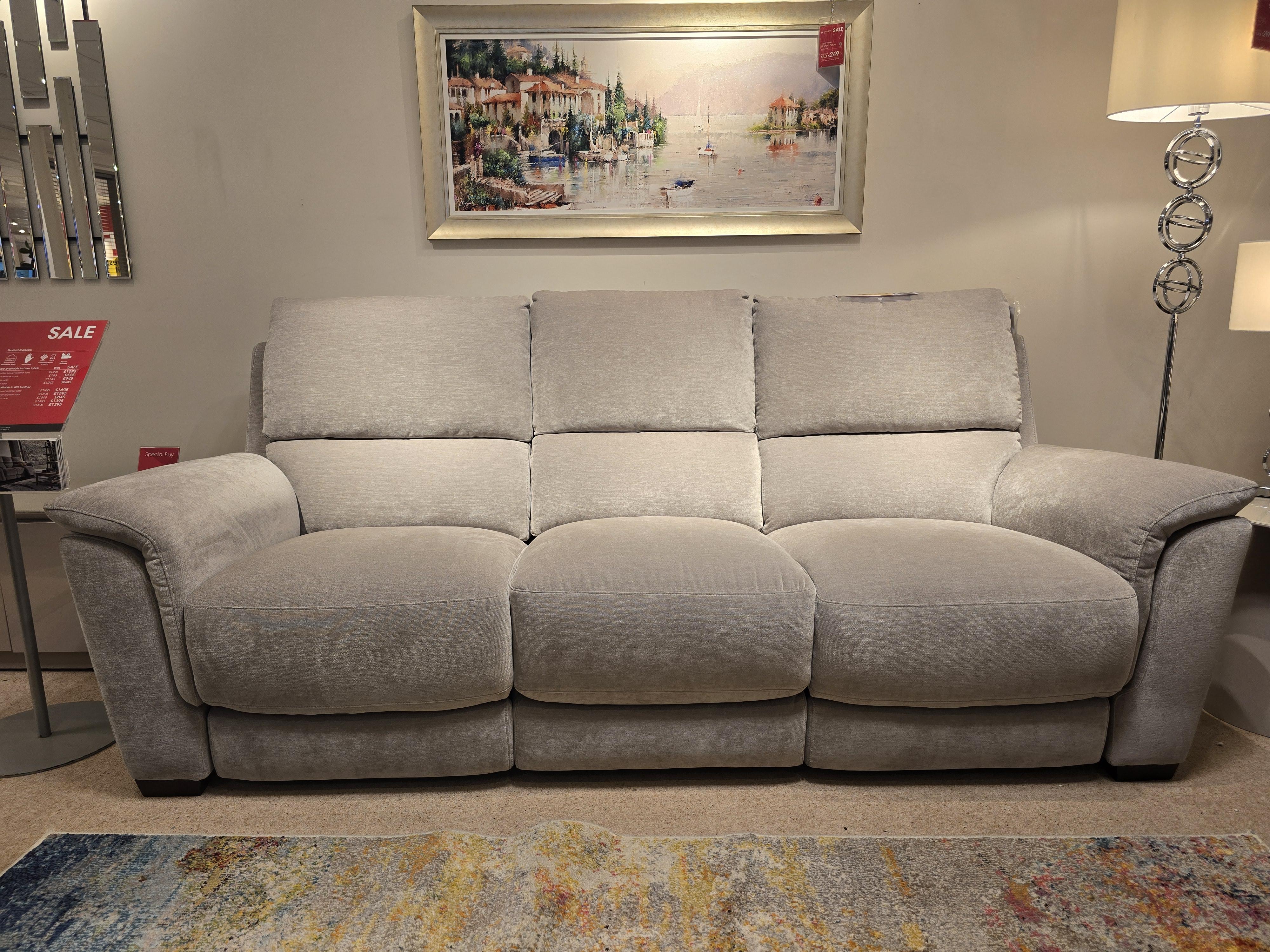 Medio 3 Seater Power Sofa in  on Furniture Village
