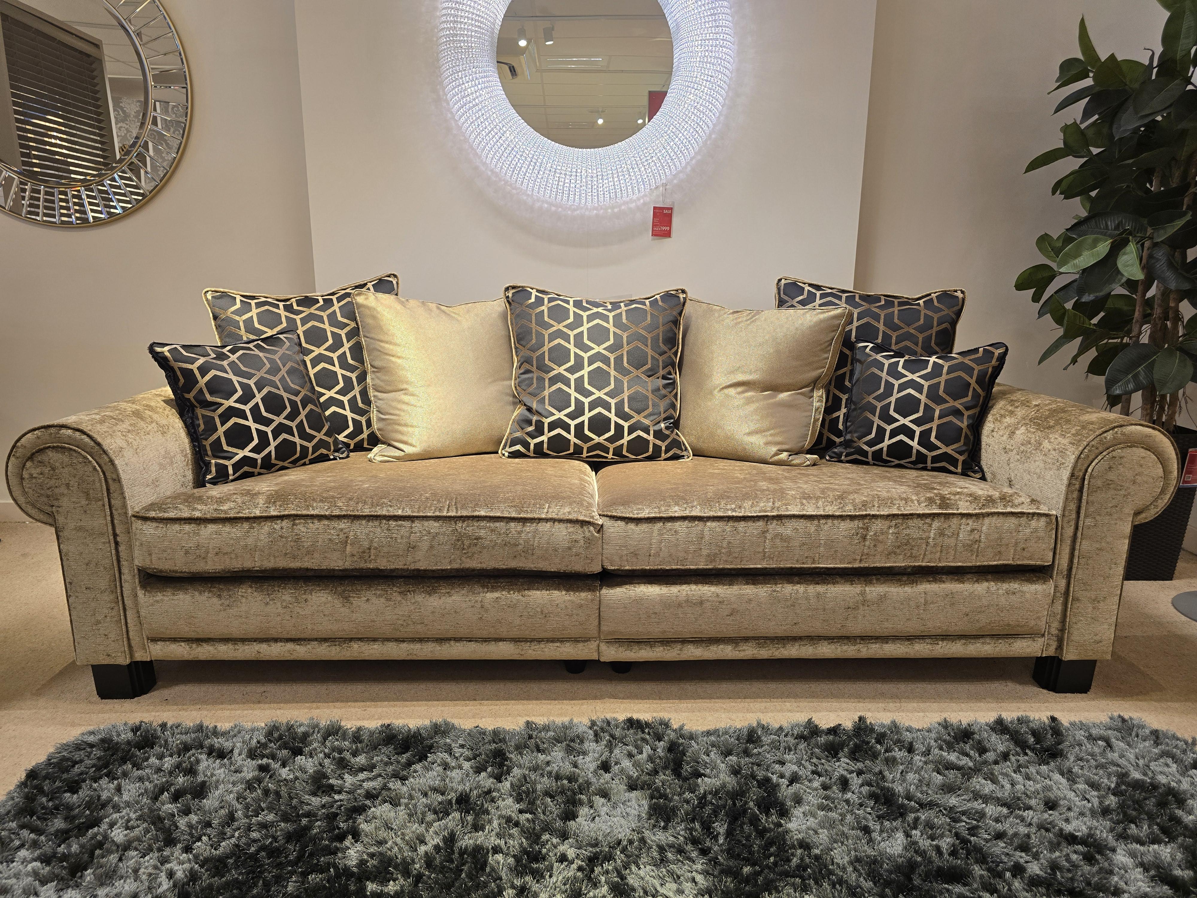 Ambassador 4 Seater, 2 Seater, Armchair & Stool in  on Furniture Village