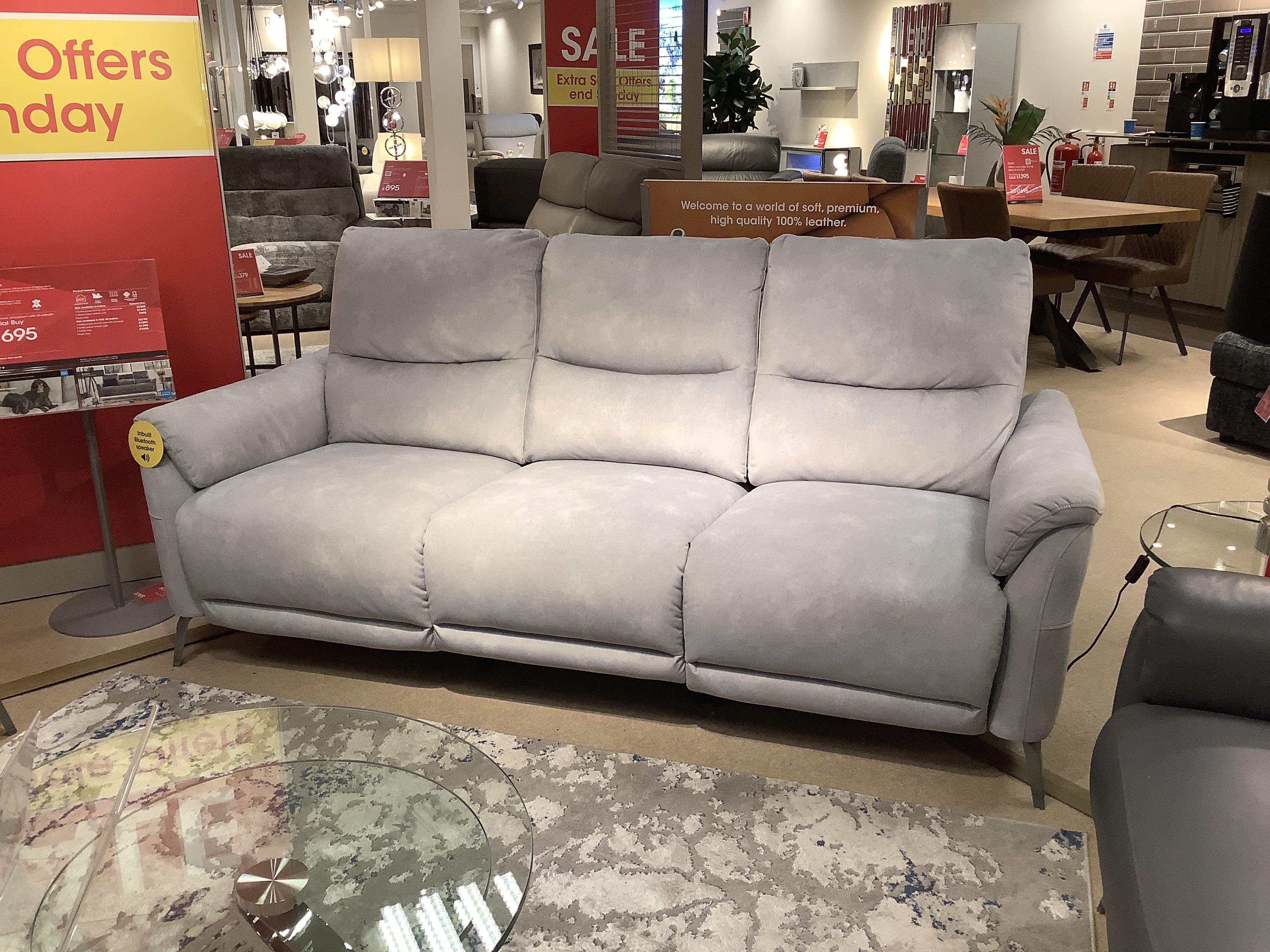 Daytona 3str Power Drop-down & Chair in  on Furniture Village